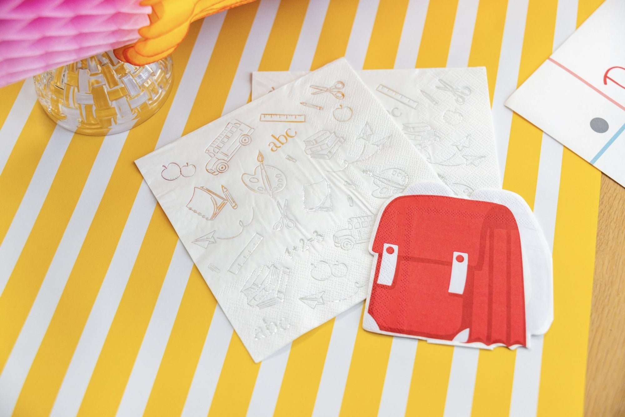 Back To School Napkins - Stesha Party
