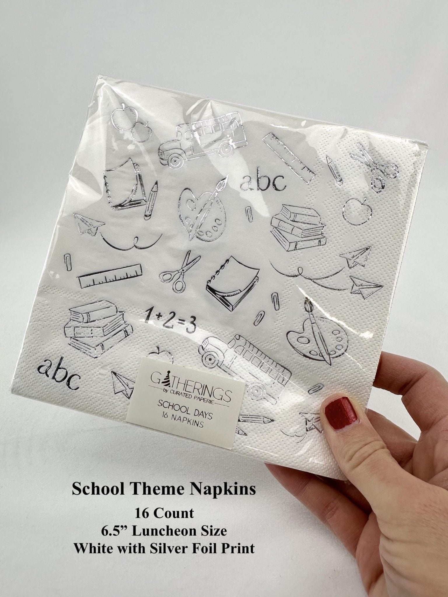Back To School Napkins - Stesha Party