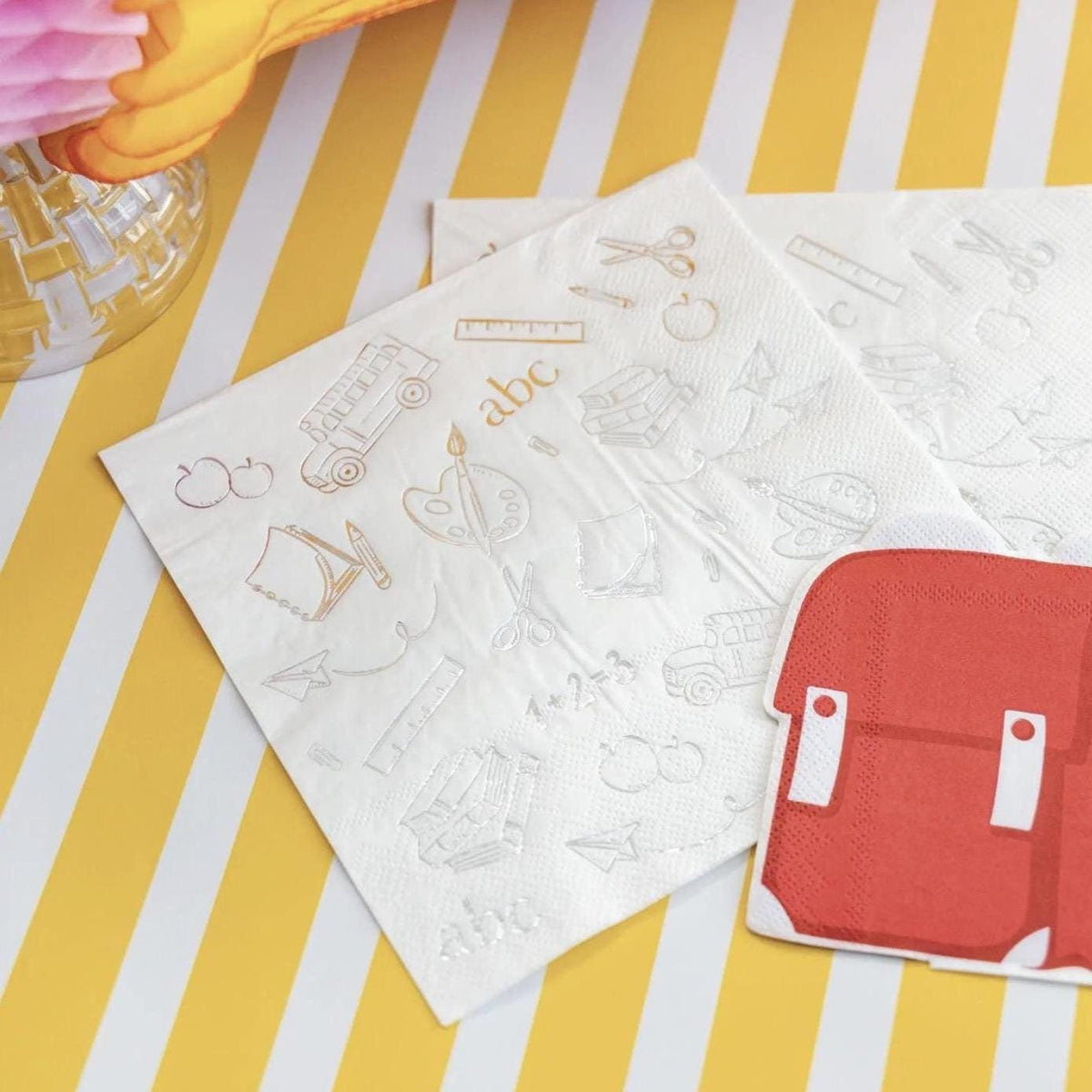 Back To School Napkins - Stesha Party