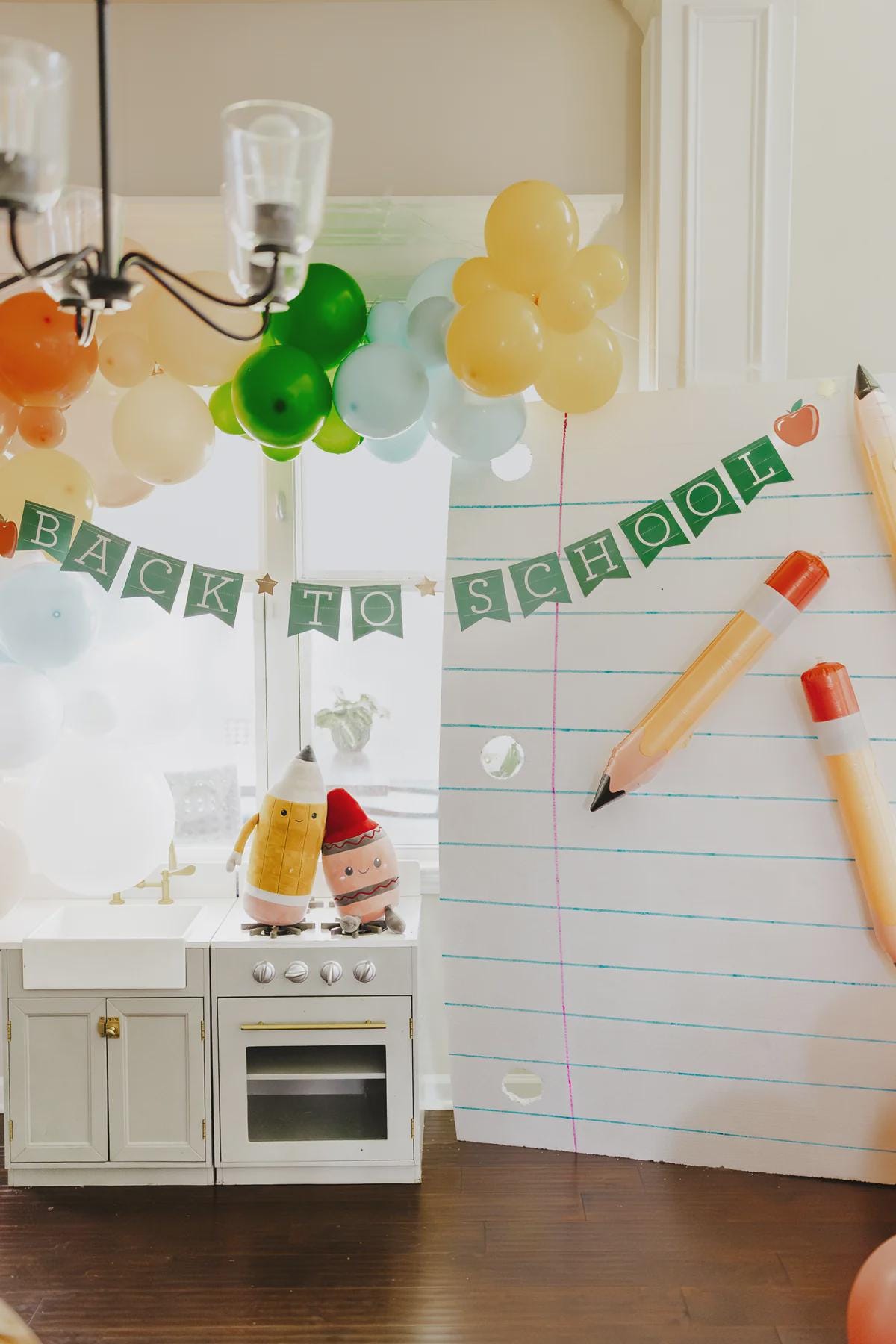 Back to School Paper Banner 6ft - Stesha Party