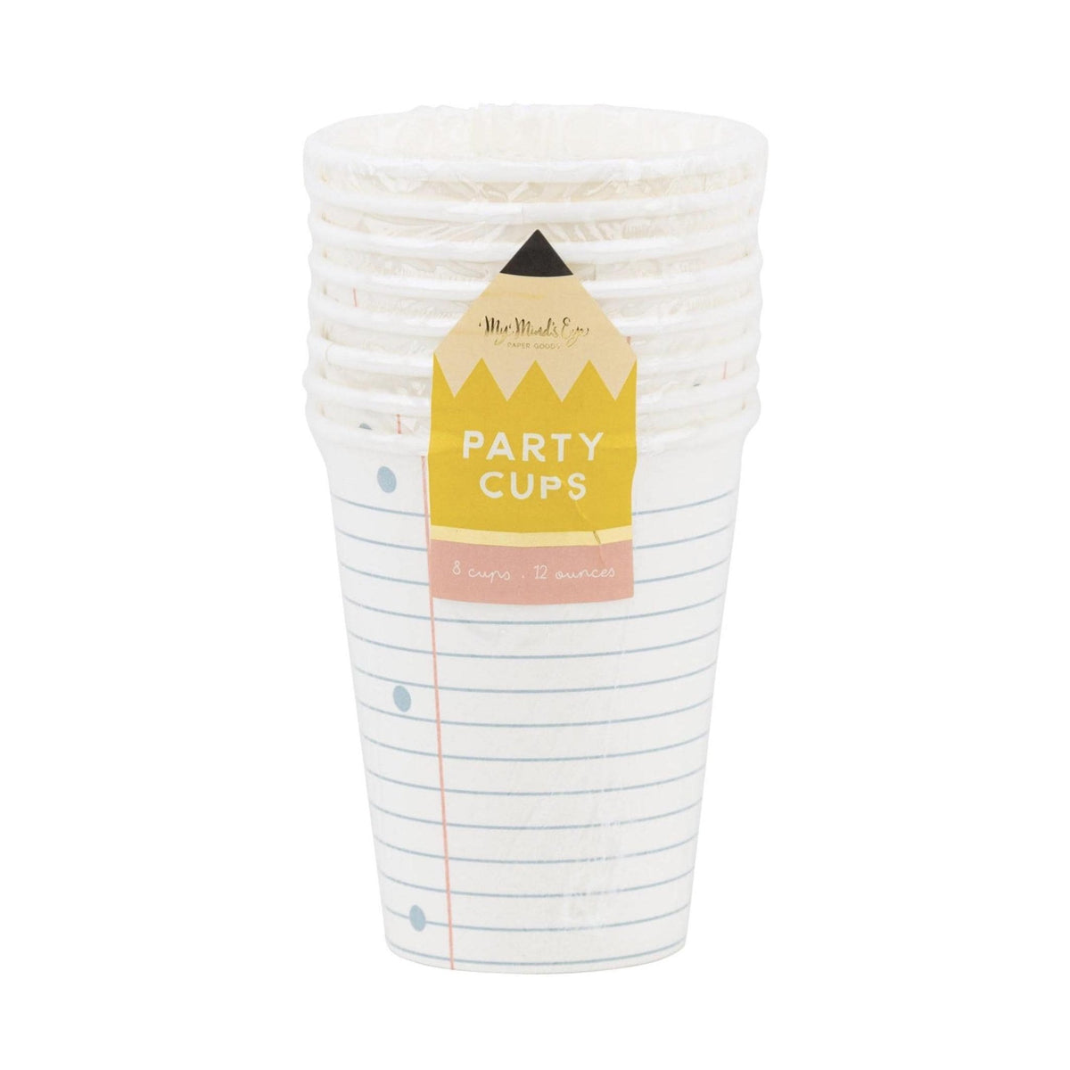 Back to School Paper Cups - Stesha Party