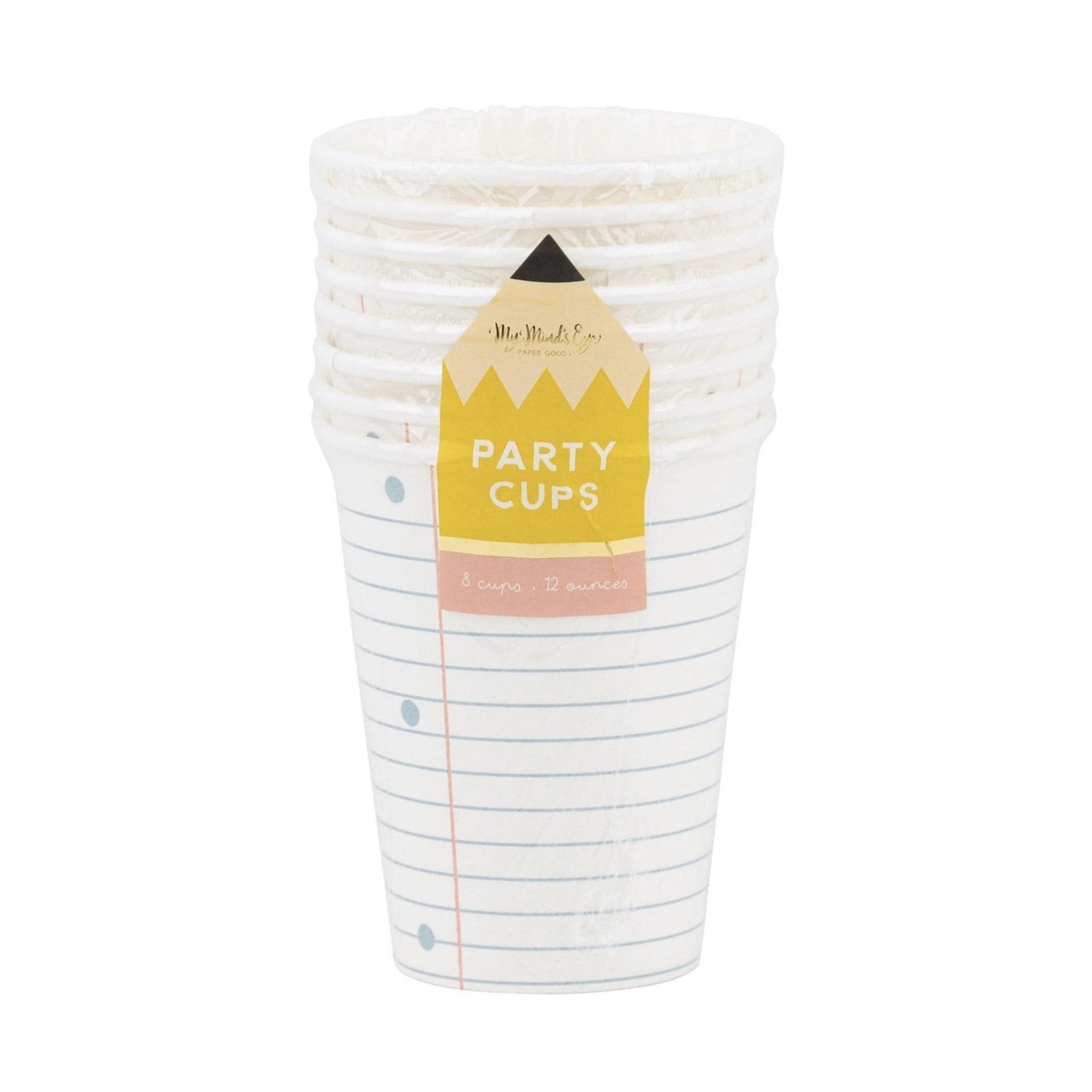 Back to School Paper Cups - Stesha Party