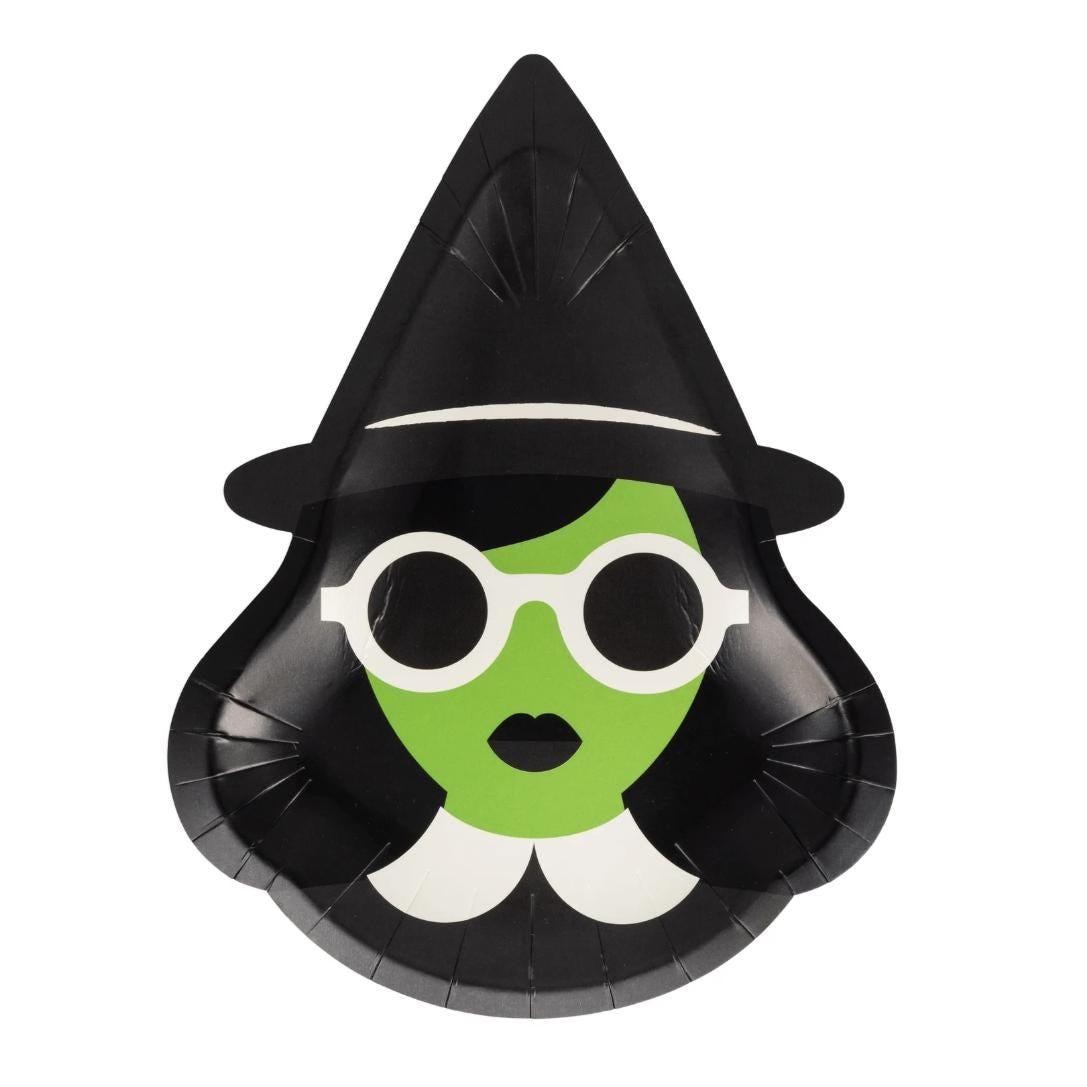Bad Witch Plates 8ct - Stesha Party