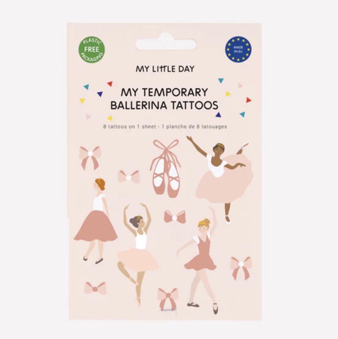 Ballerina Temporary Tattoos - Stesha Party