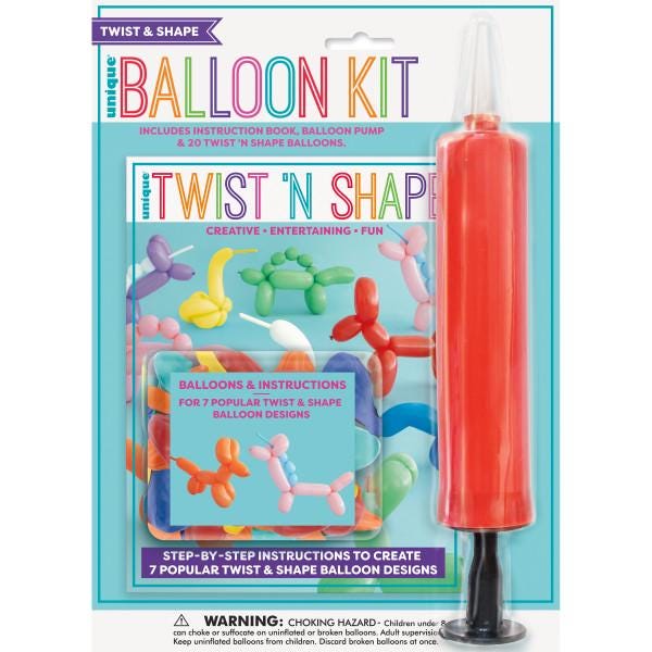 Balloon Animal Kit with Pump &amp; Instructions - Stesha Party