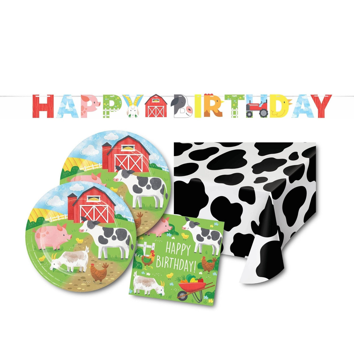 Barnyard Birthday Supplies - Stesha Party