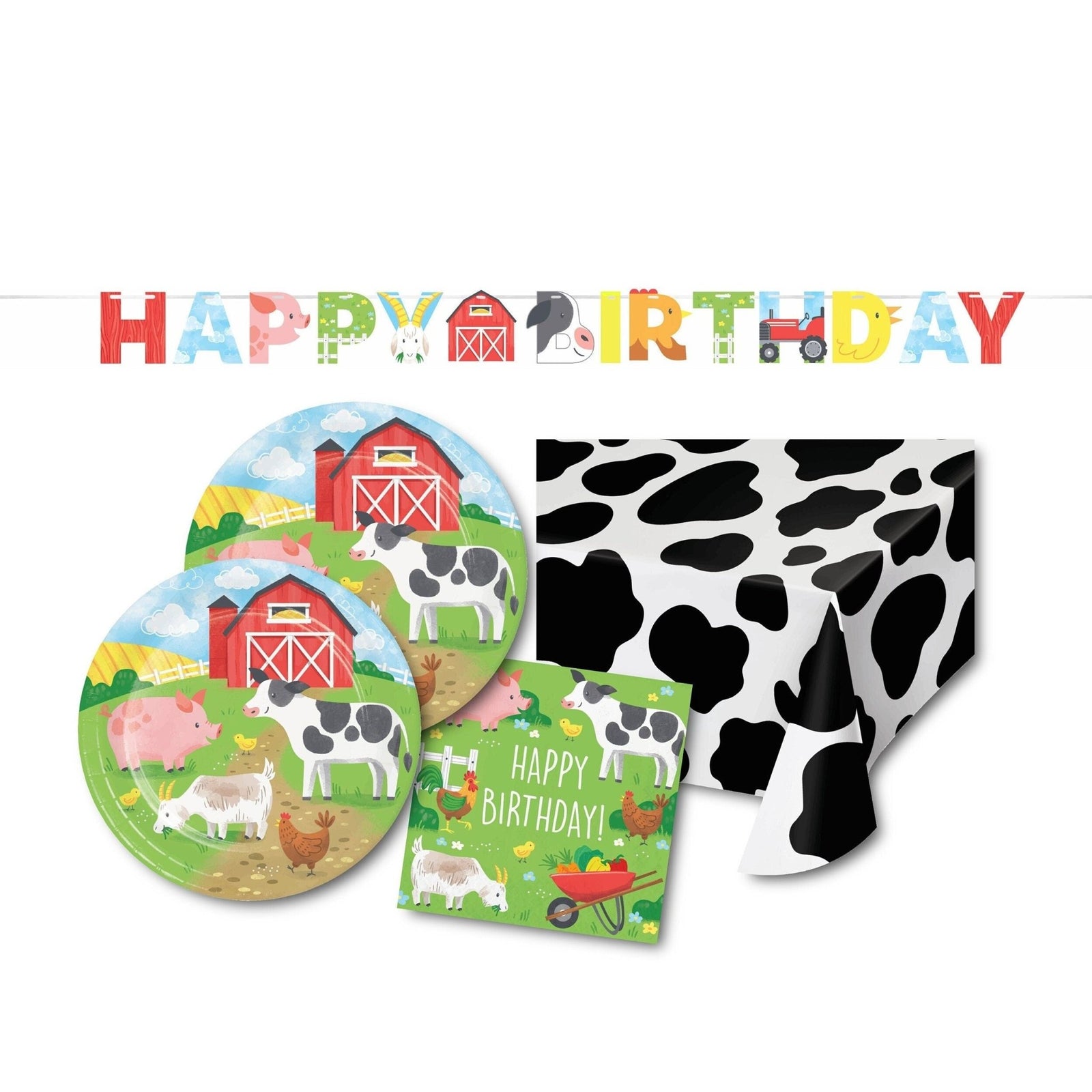 Barnyard Birthday Supplies - Stesha Party
