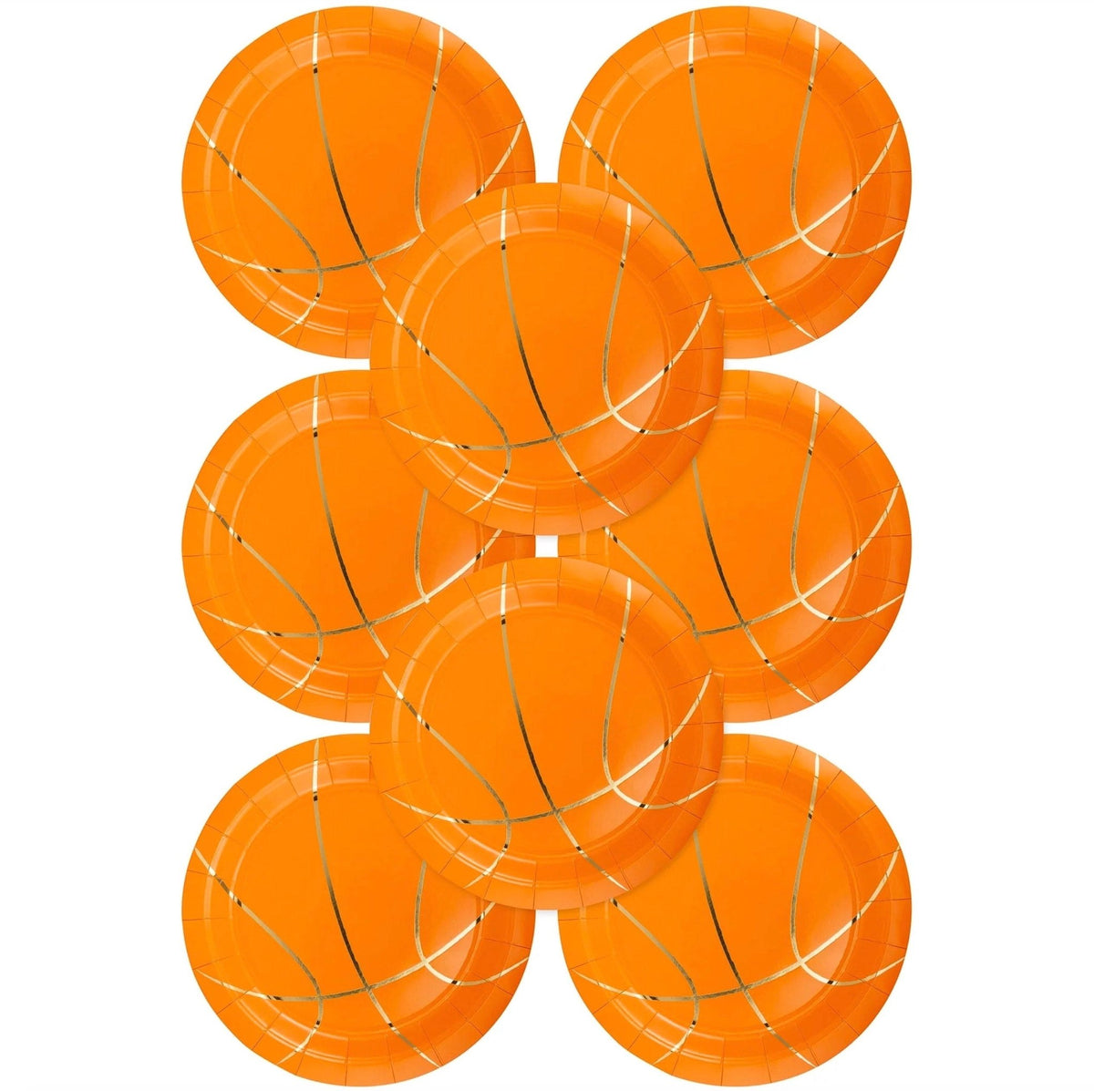 Basketball Party Paper Plates - Stesha Party