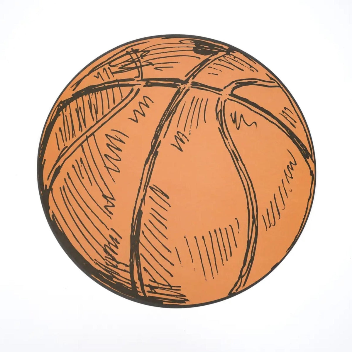 Basketball Placemats 12ct - Stesha Party