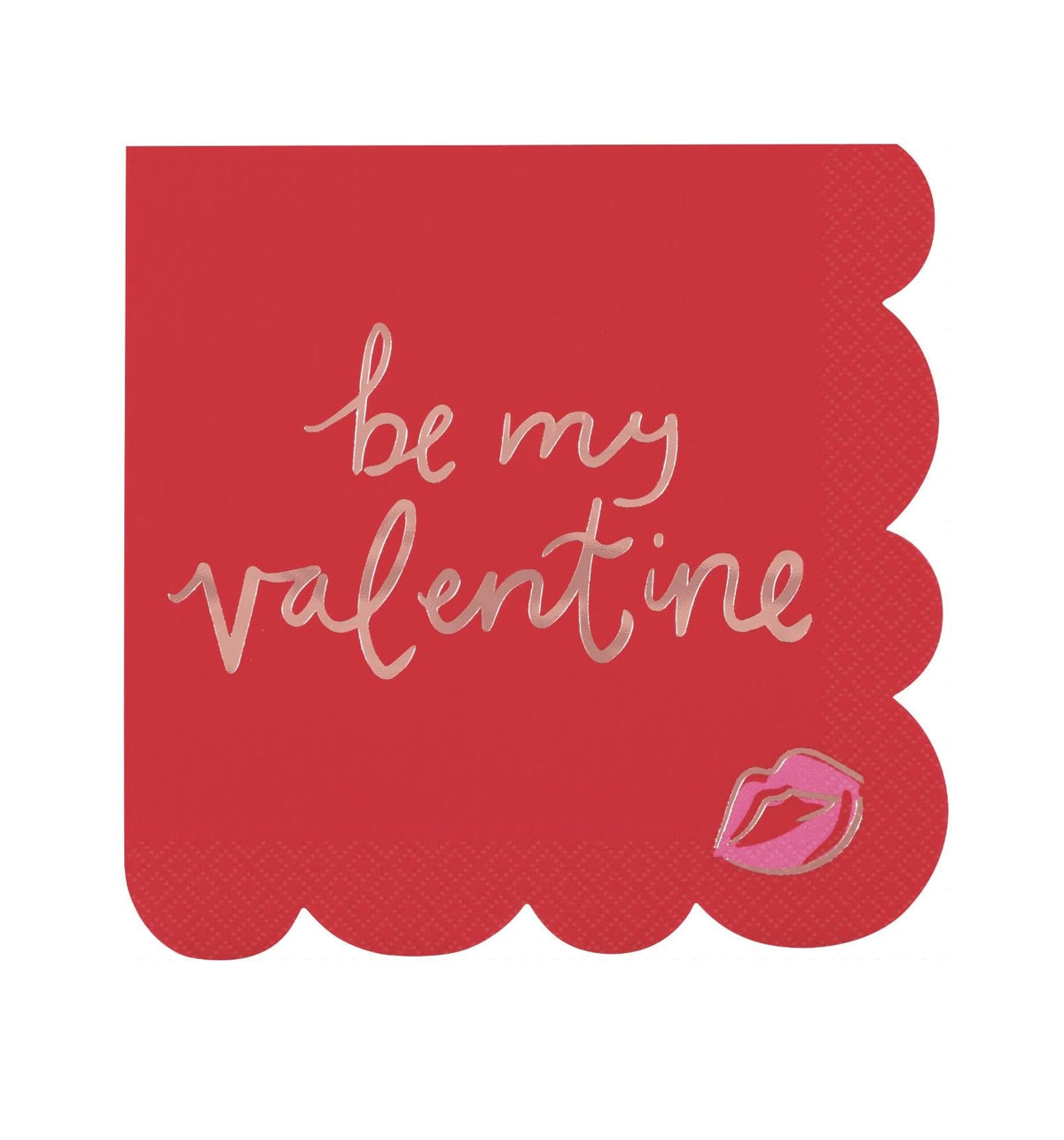 Be My Valentine Napkins - Stesha Party