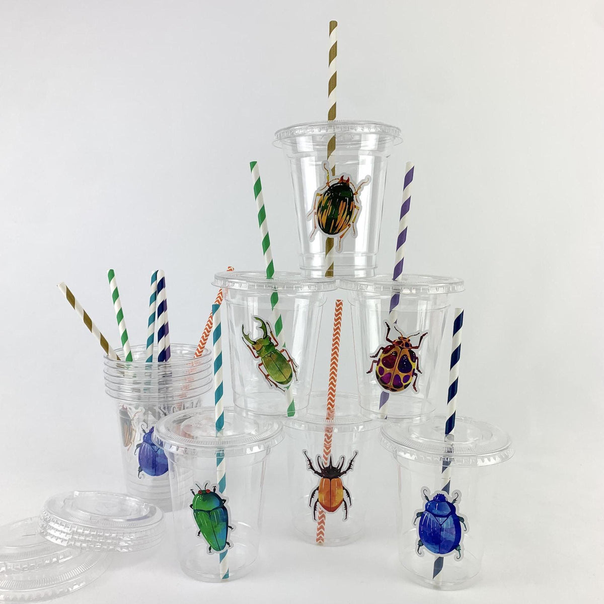 Beetle Party Cups - Stesha Party
