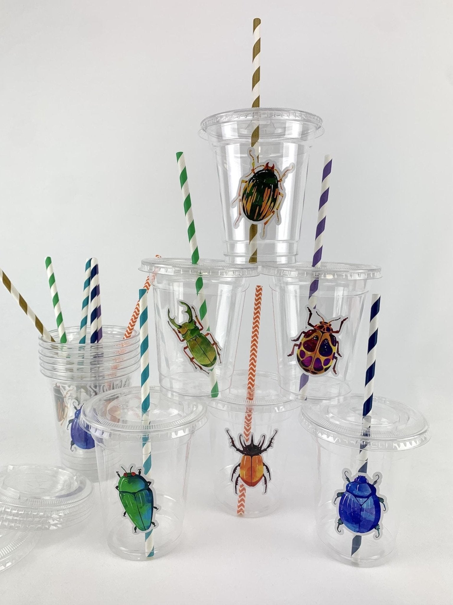 Beetle Party Cups - Stesha Party