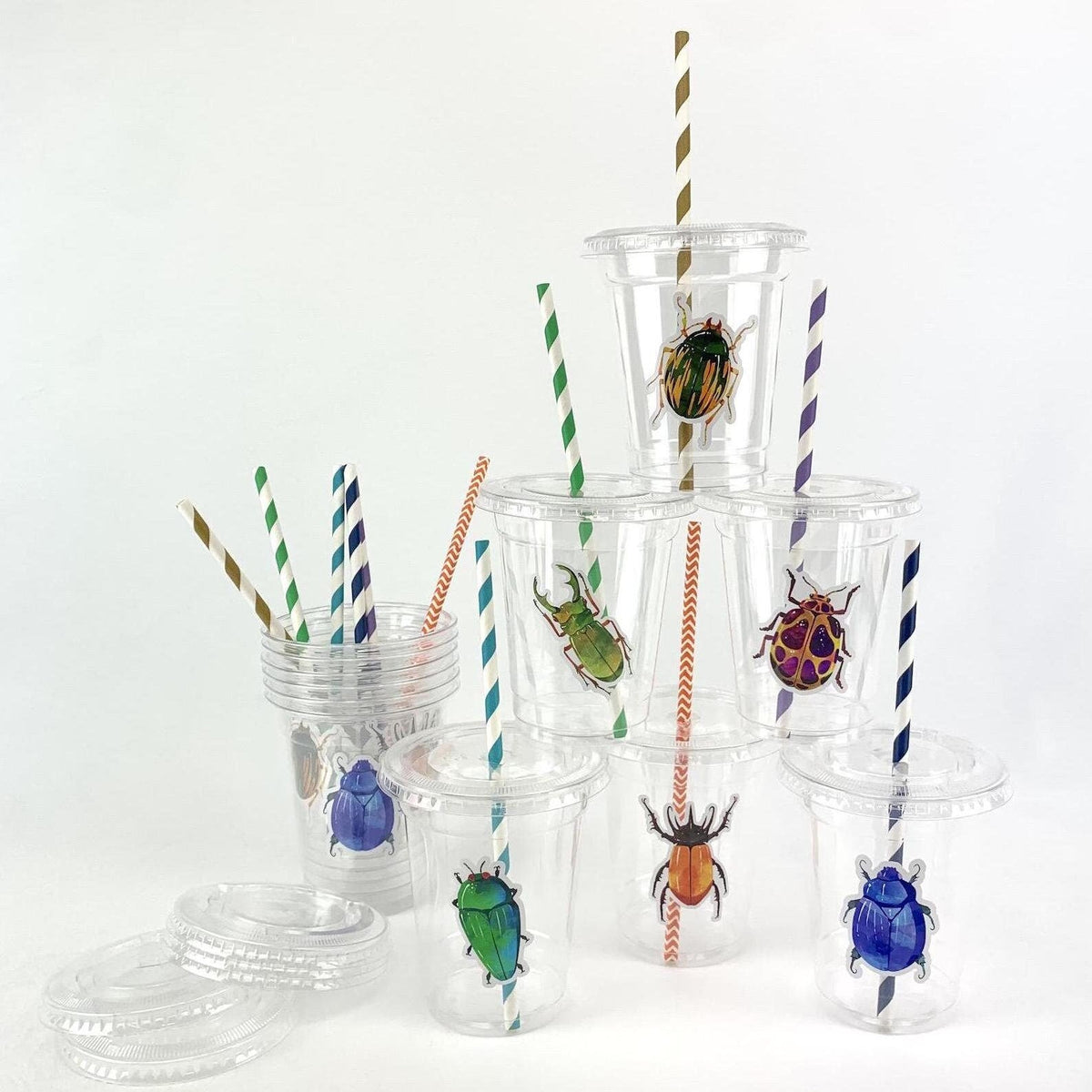 Beetle Party Cups - Stesha Party