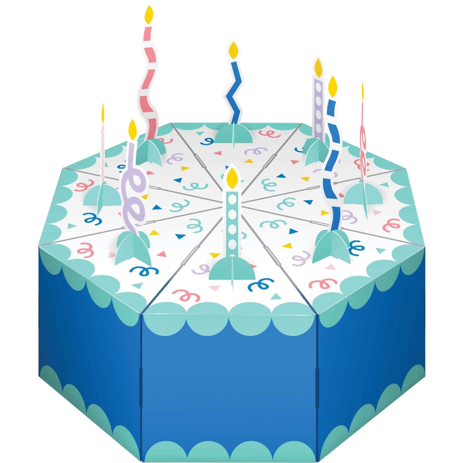 Birthday Cake Favor Box Centerpiece - Stesha Party