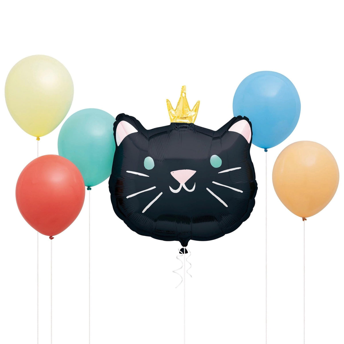 Black Cat Balloon Bouquet - Stesha Party