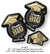 Black & Gold "Dream Big" Graduation Party Paper Plates & Napkins - Stesha Party