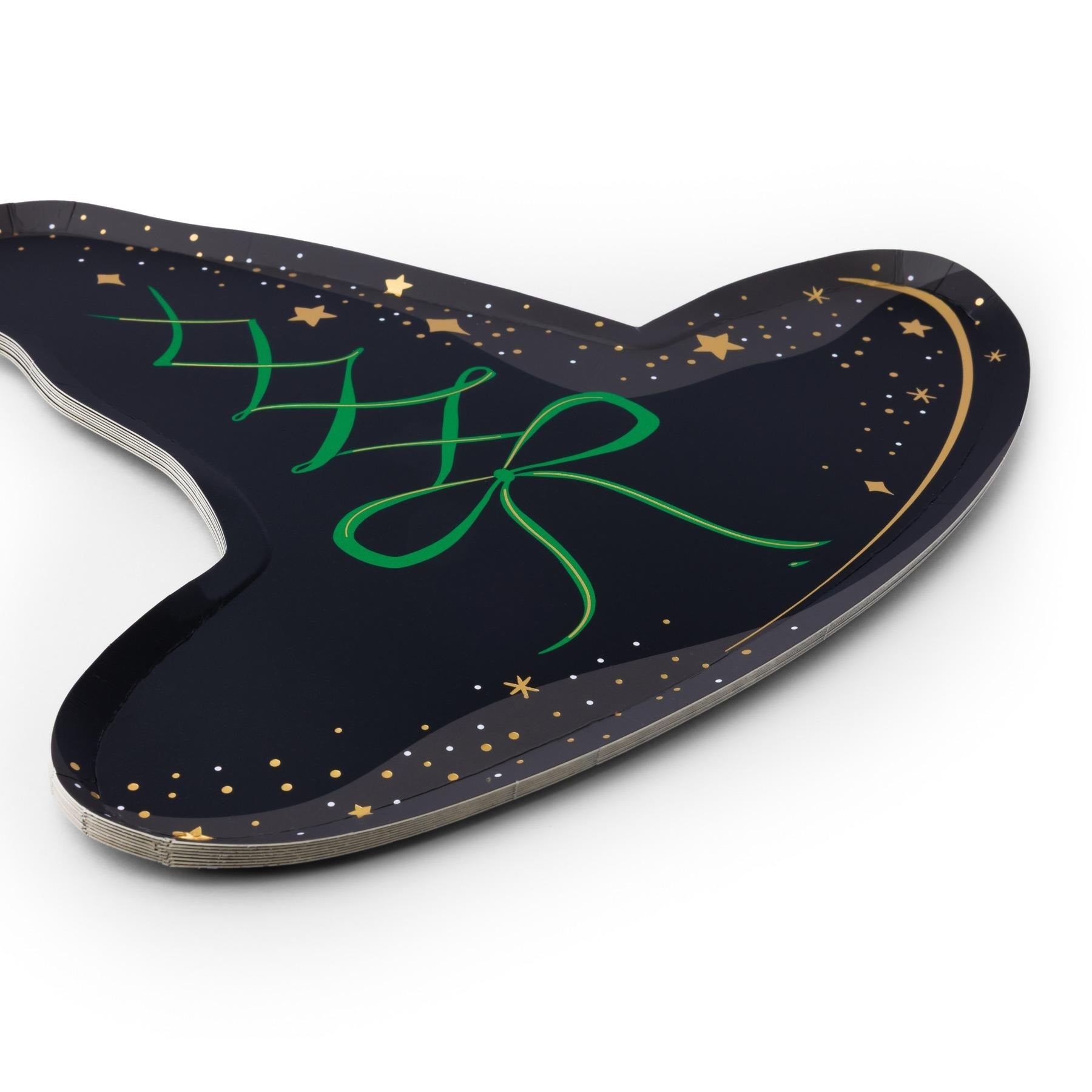 Black Witch Hat Plates - Stesha Party