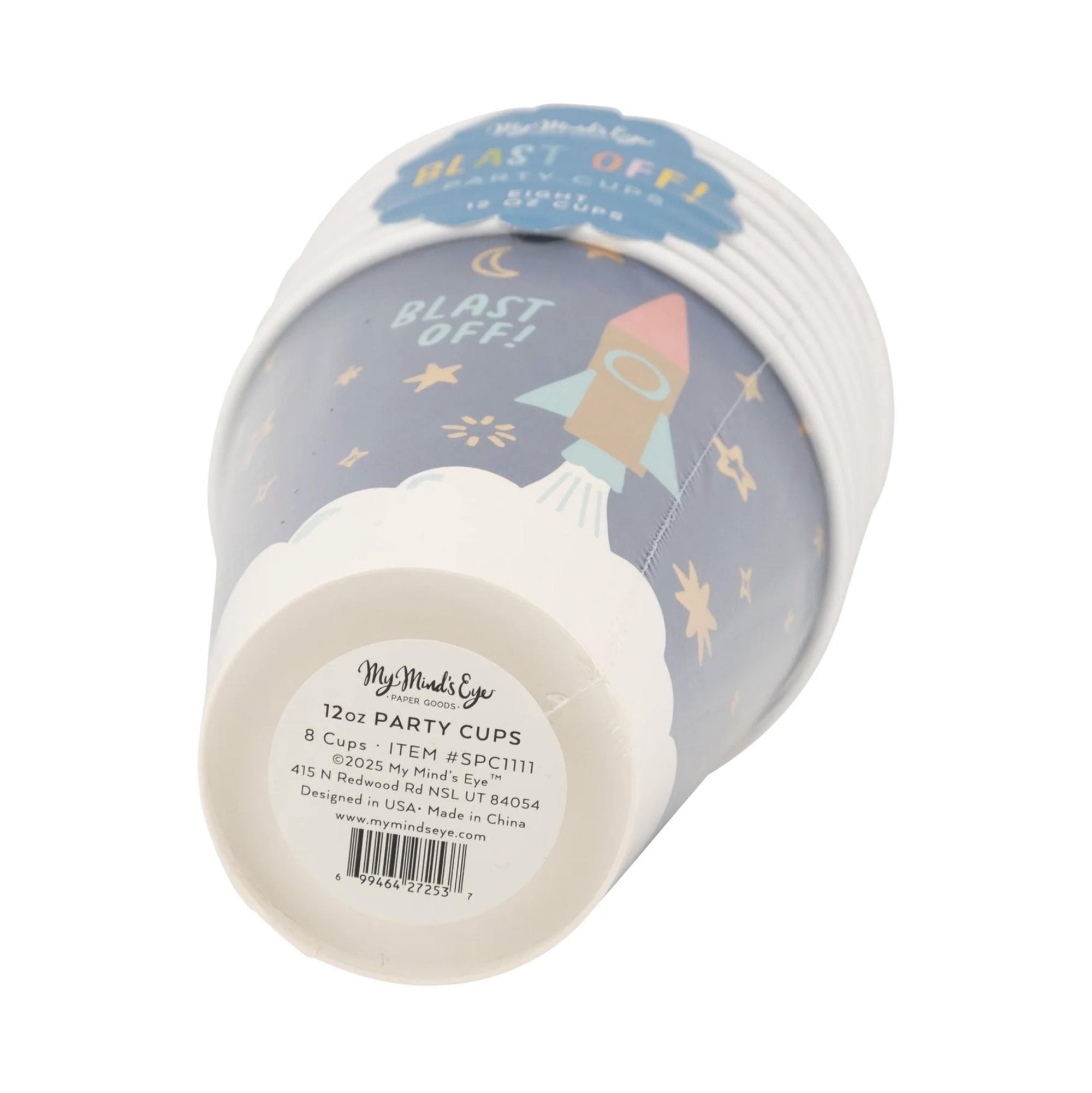 Blast Off Party Cups - Stesha Party