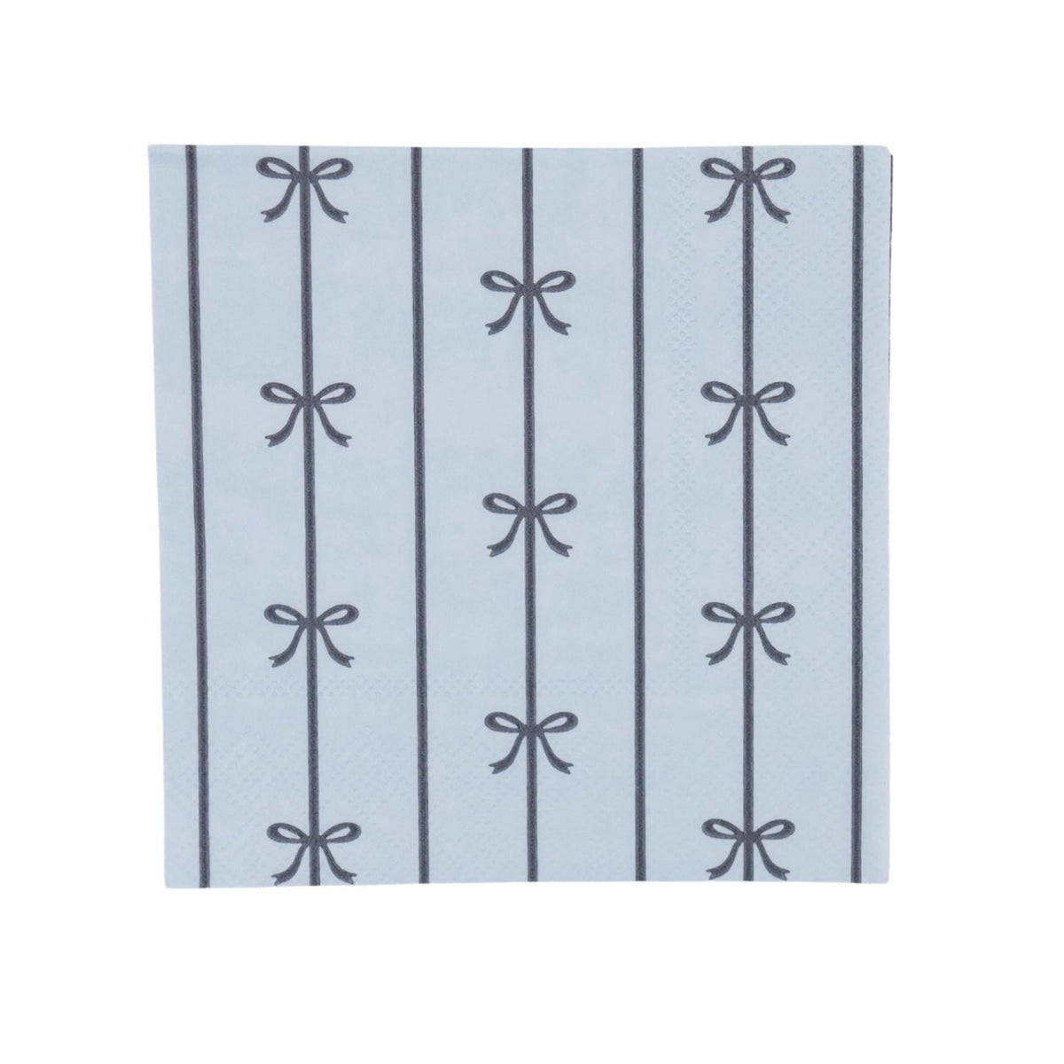 Blue Bow Napkins - Stesha Party