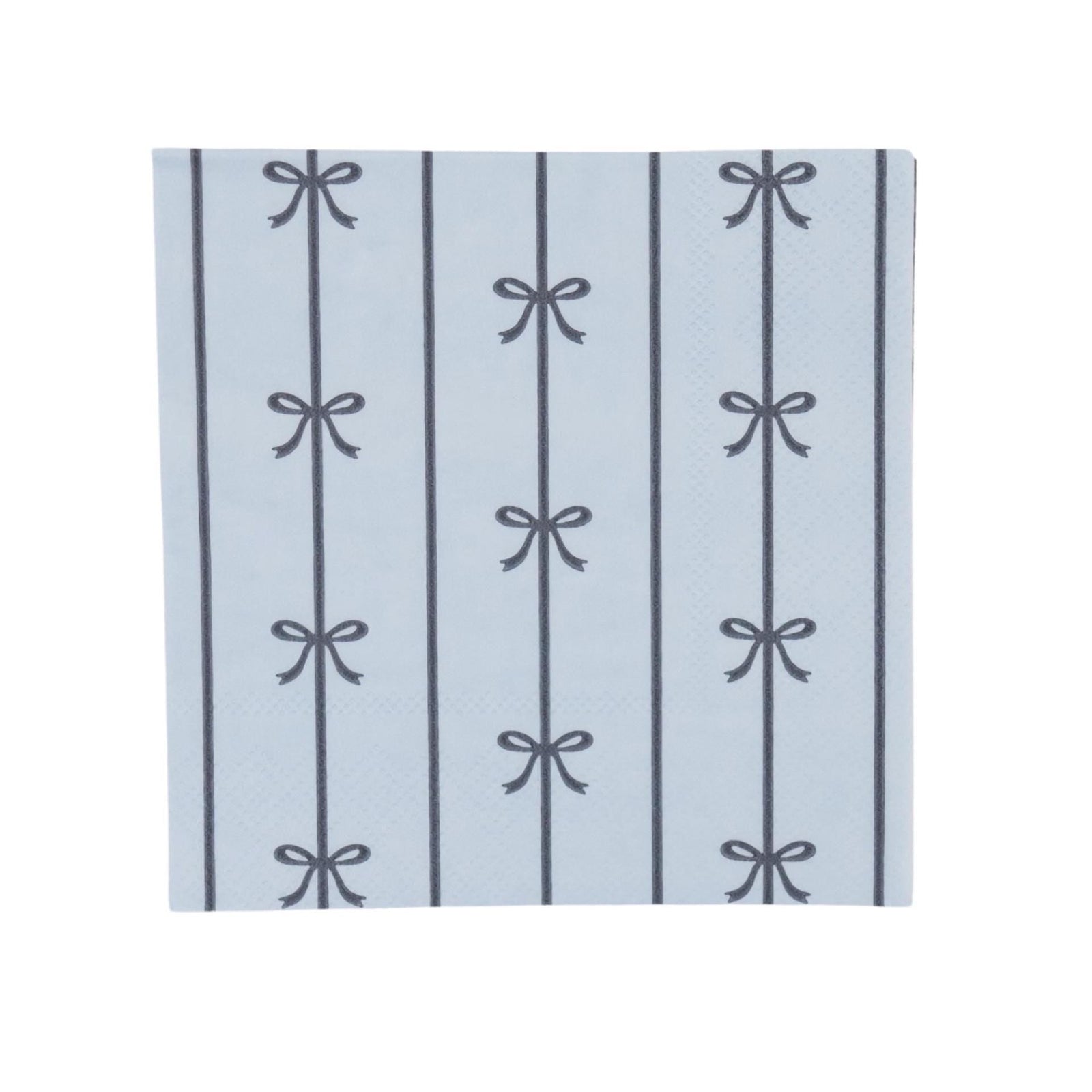Blue Bow Napkins - Stesha Party