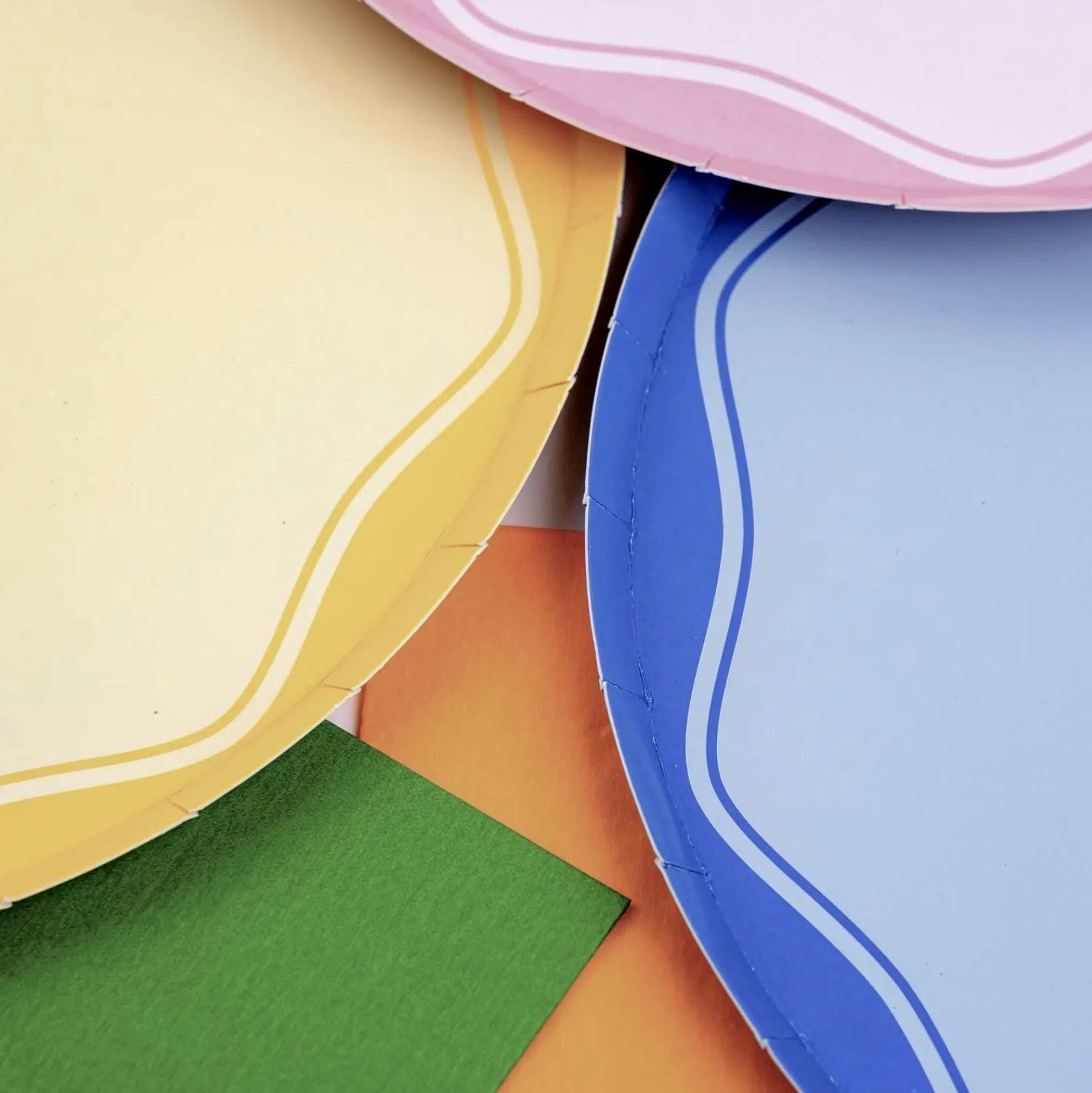 Blue Party Plates - Stesha Party