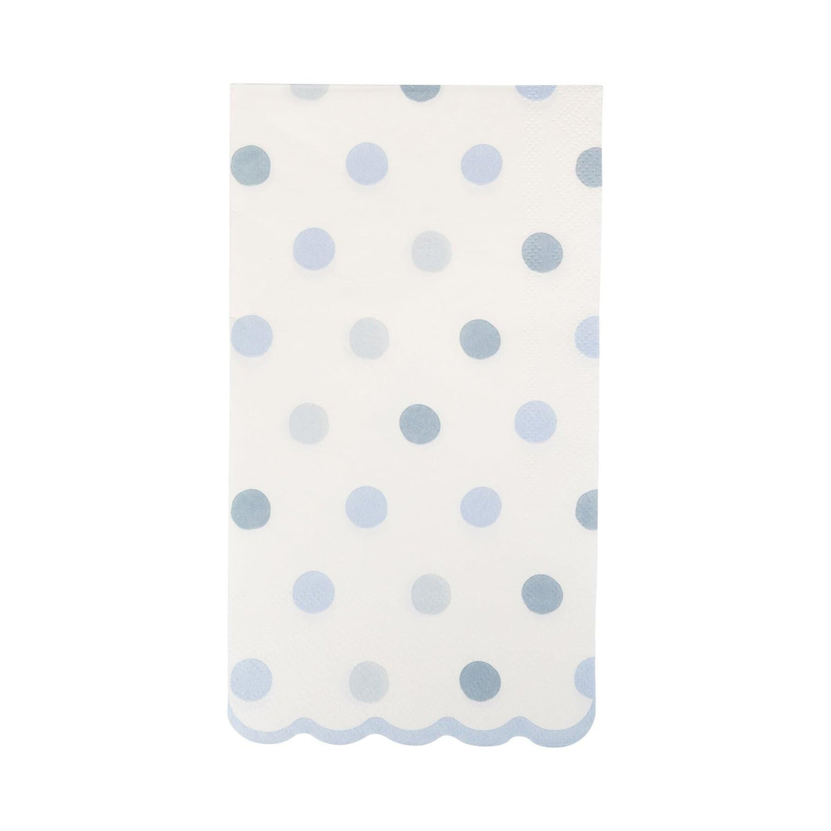 Blue Polka Dot Napkins 24ct - Stesha Party