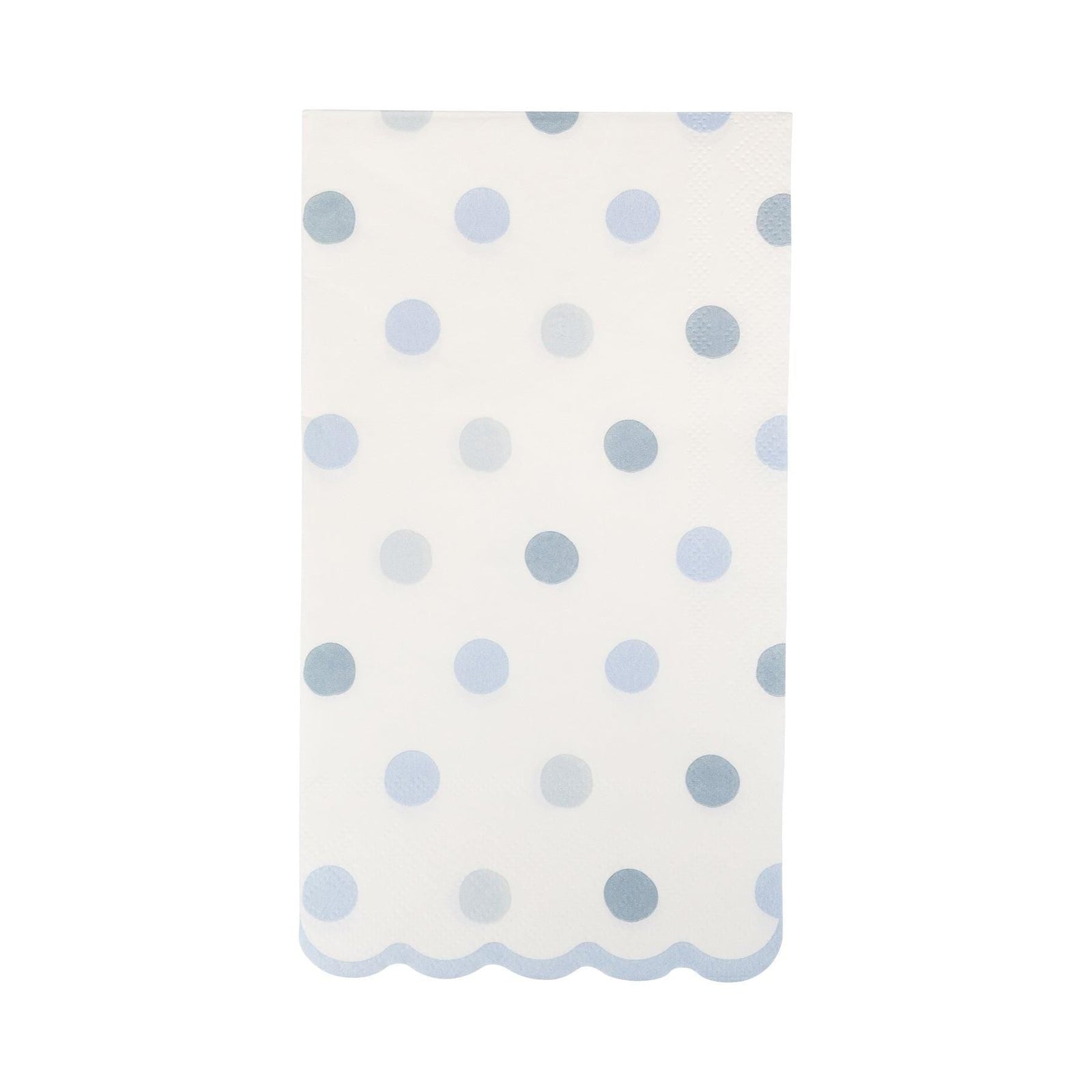 Blue Polka Dot Napkins 24ct - Stesha Party