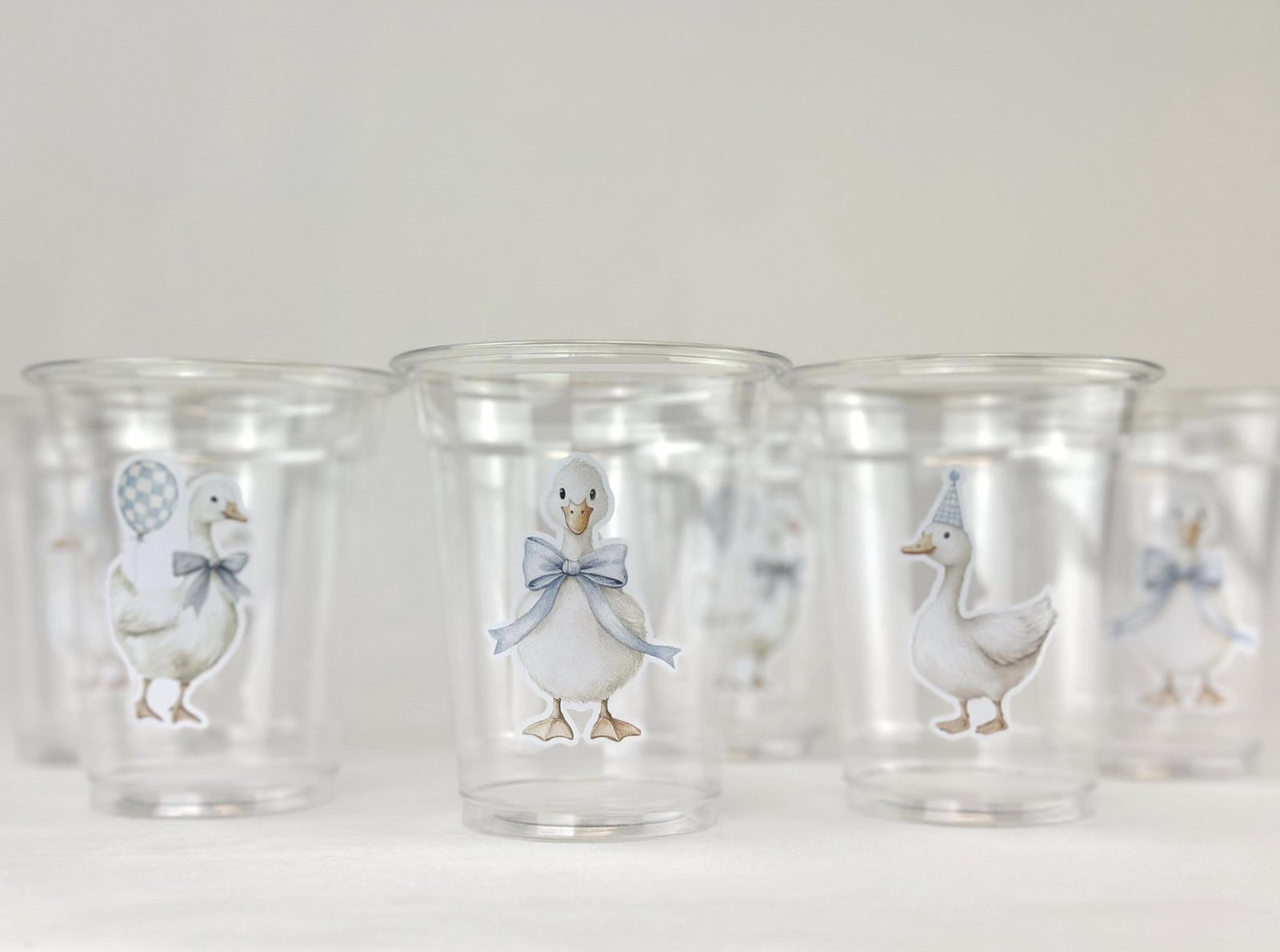 Blue Silly Goose Party Cups 24ct - Stesha Party