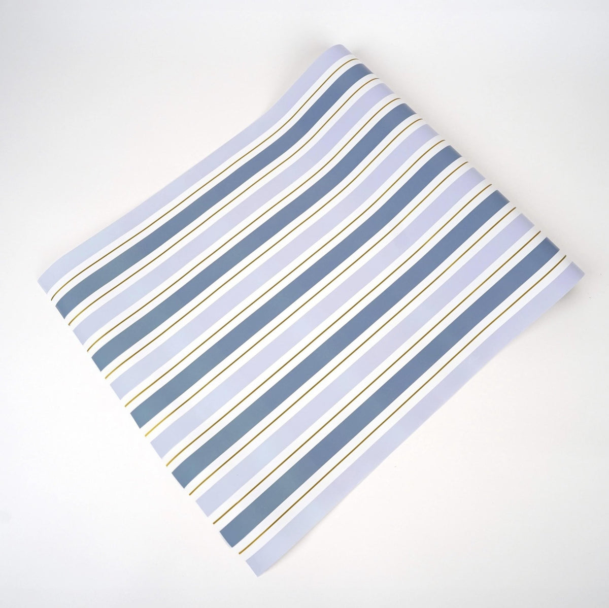 Blue Striped Table Runner - Stesha Party