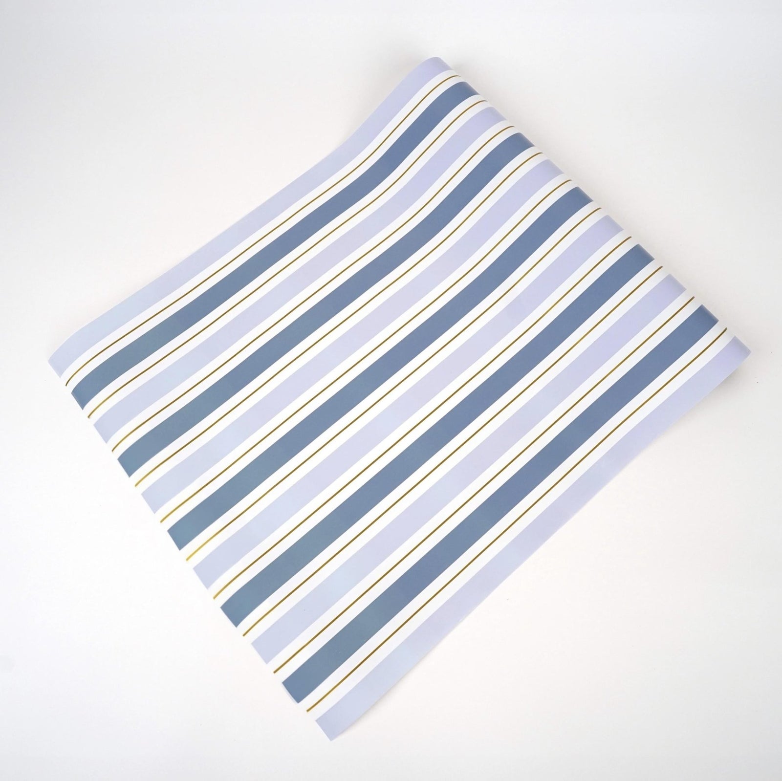 Blue Striped Table Runner - Stesha Party