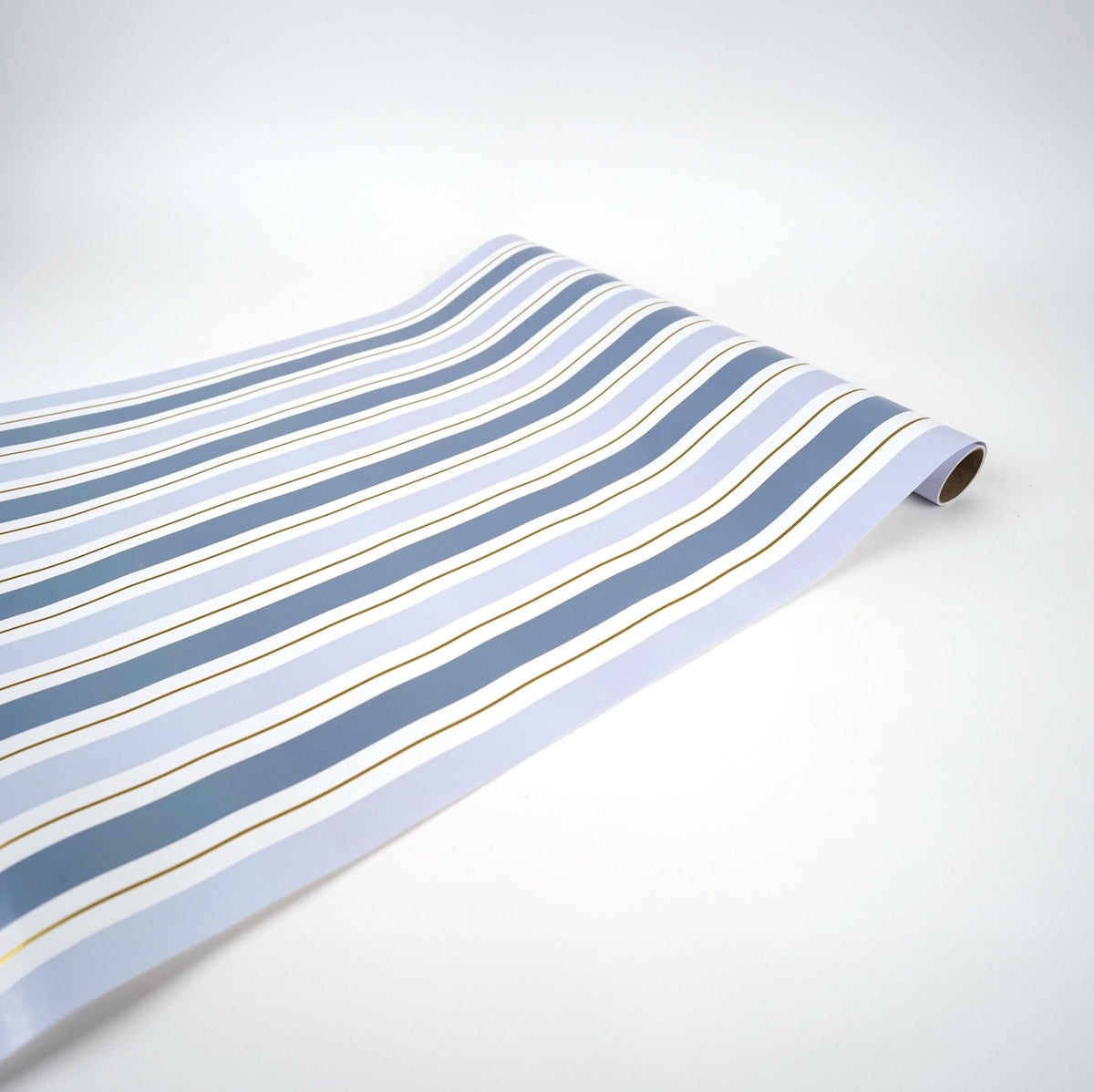 Blue Striped Table Runner - Stesha Party