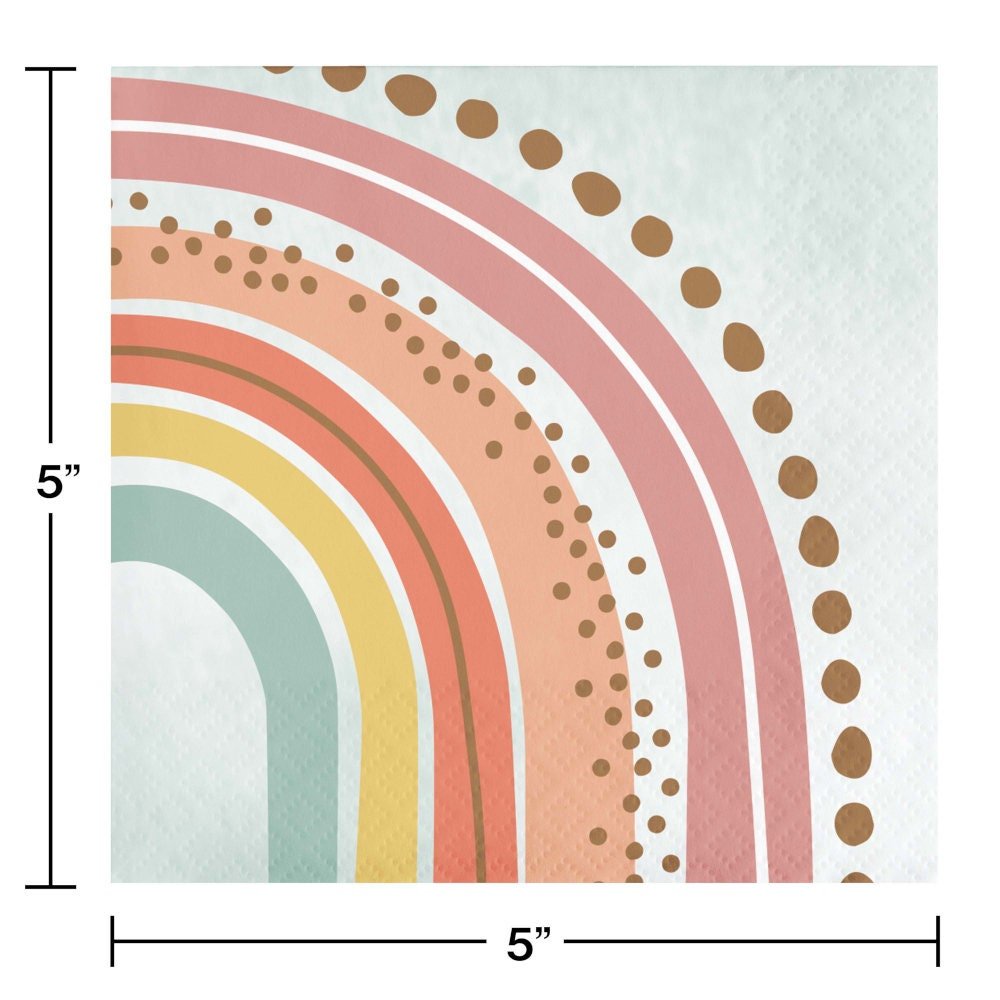 Boho Rainbow Party Supplies - Stesha Party