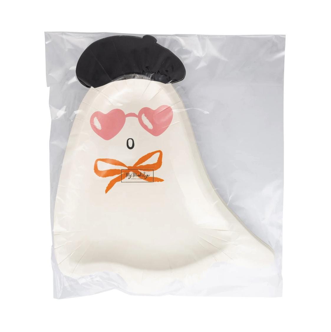 Boo La La Ghost Plates 8ct - Stesha Party