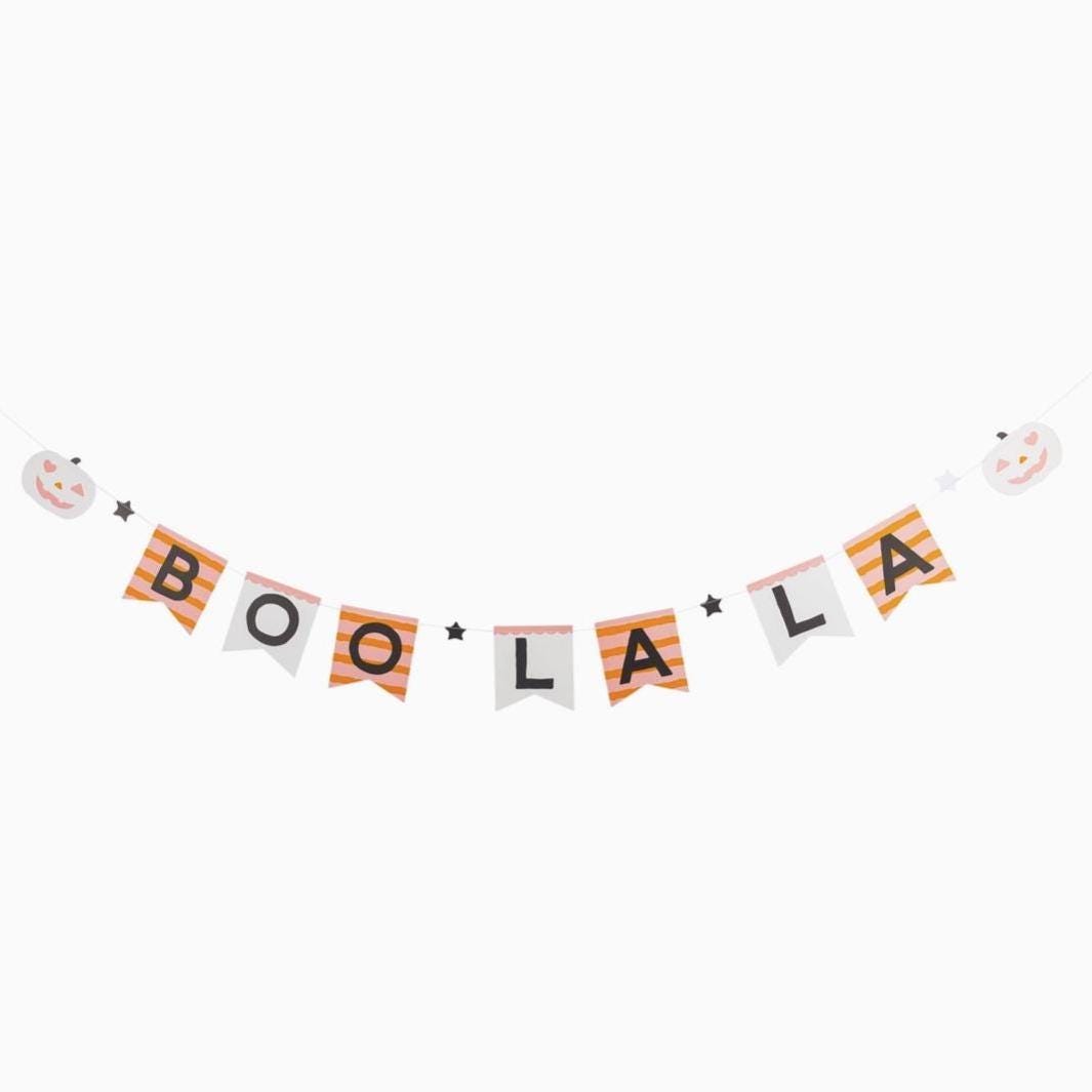 Boo La La Halloween Banner - Stesha Party