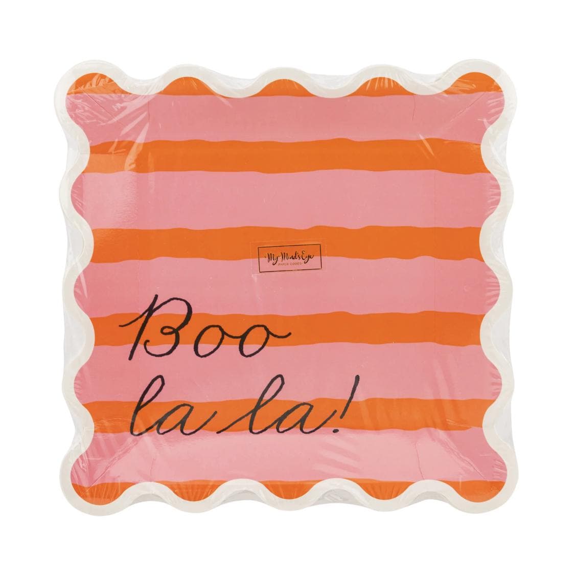Boo La La Halloween Plates 8ct - Stesha Party