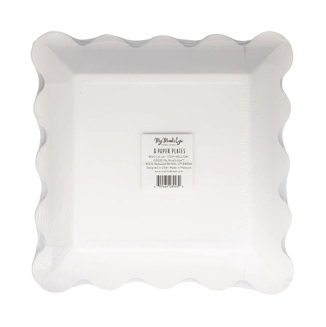 Boo La La Halloween Plates 8ct - Stesha Party