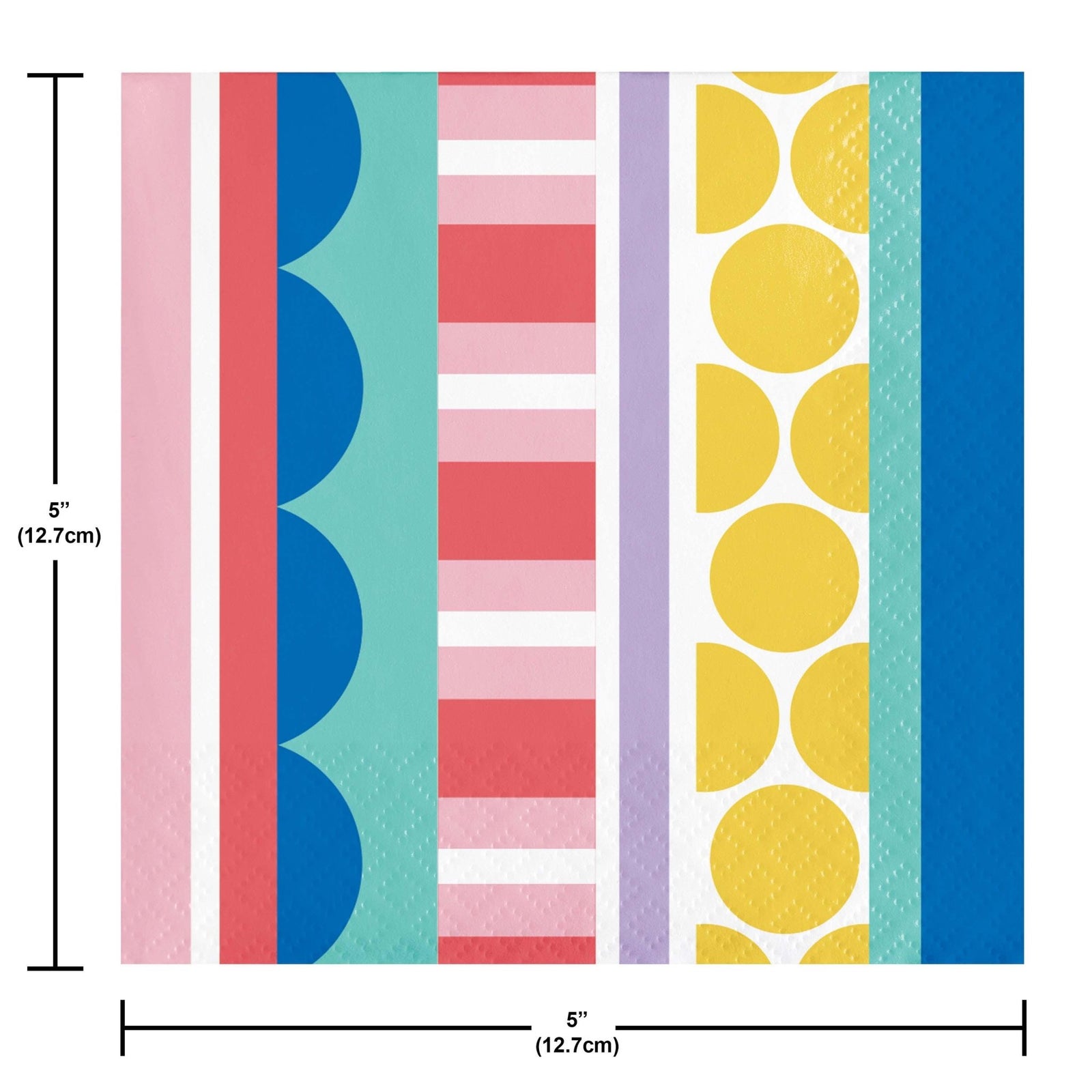 Bright Patterned Paper Napkins - Stesha Party