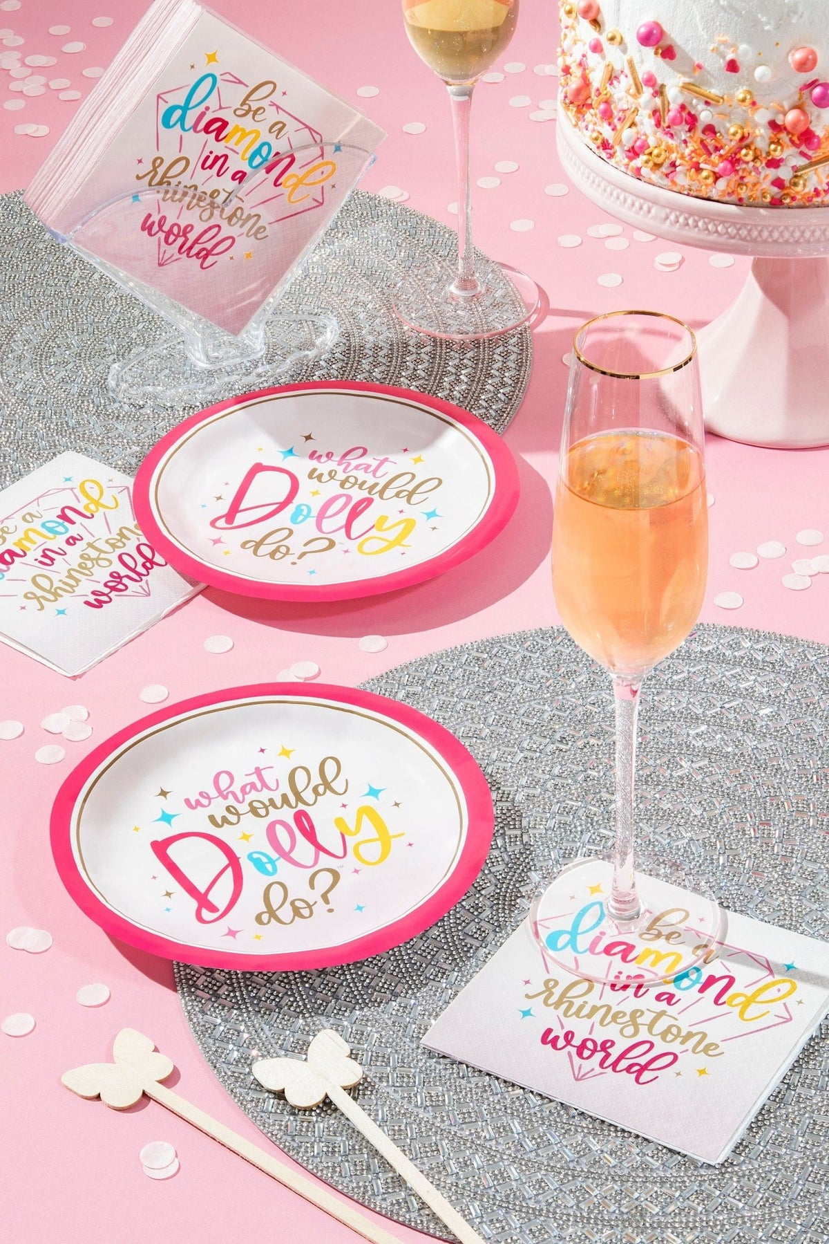 Butterfly Drink Stirrers 12ct - Stesha Party