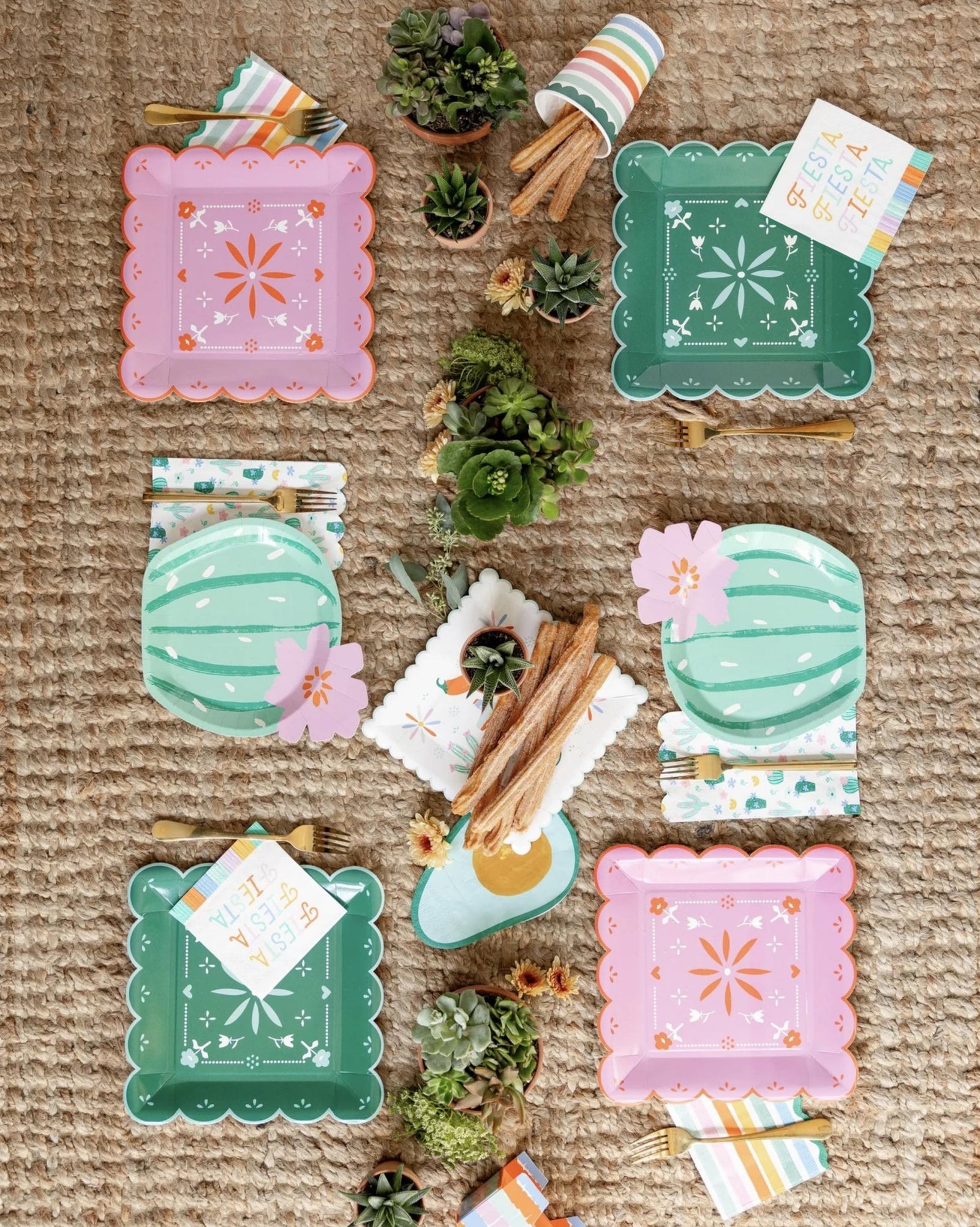 Cactus Party Napkins - Stesha Party