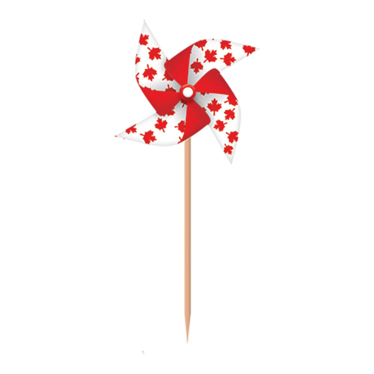 Canada Day Pinwheel Picks 20ct - Stesha Party