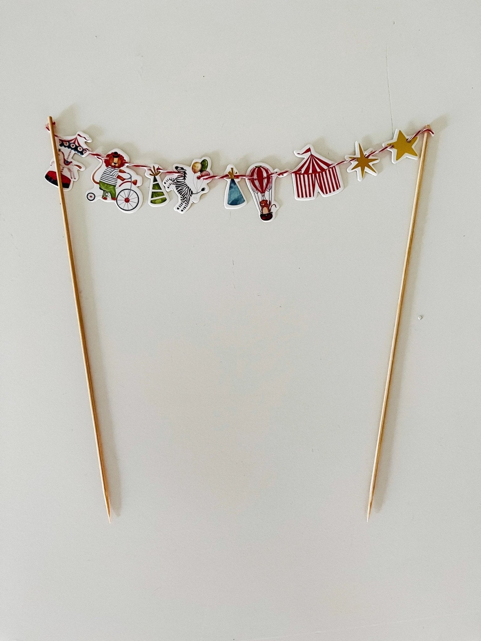 Carnival Cake Banner - Stesha Party