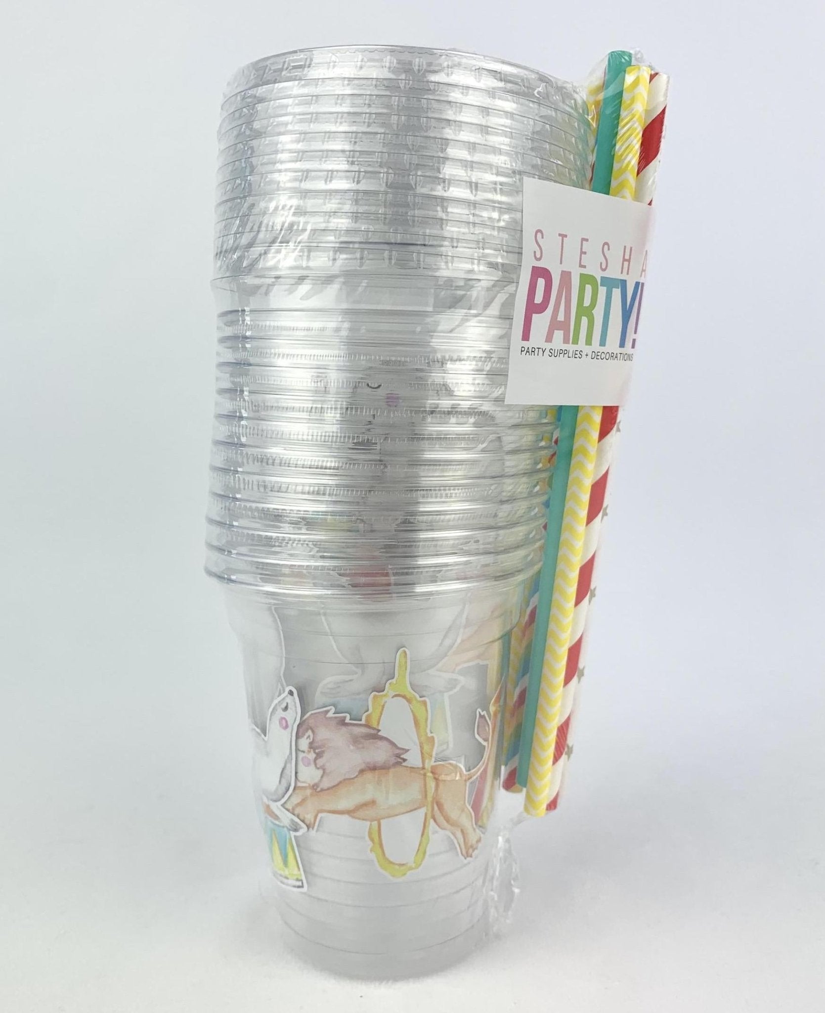 Carnival Party Cups - Stesha Party