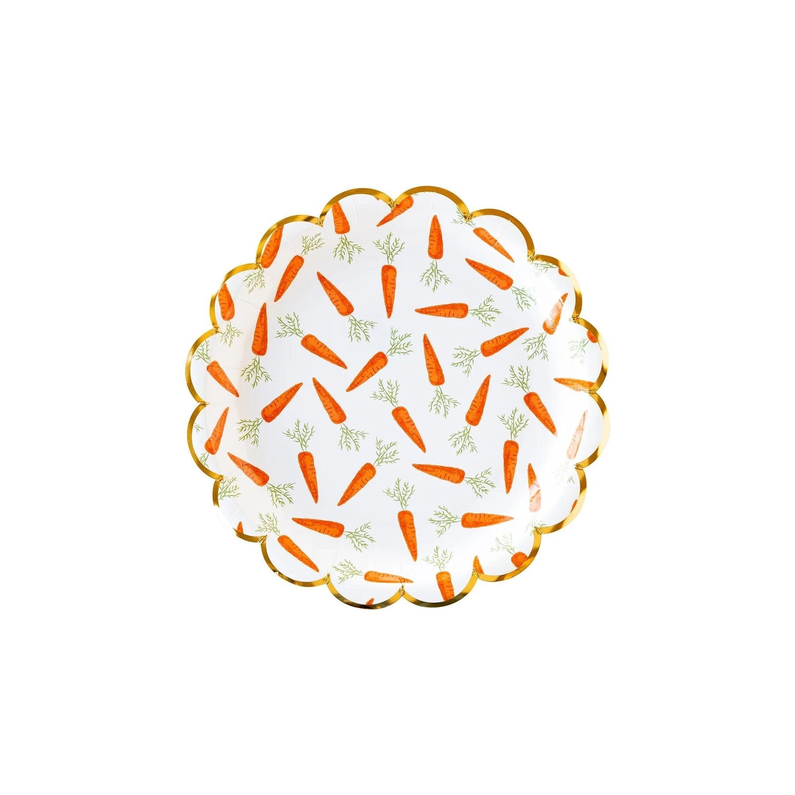 Carrot Party Dinner Plates 8ct - Stesha Party