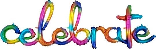 Celebrate Balloon Banner