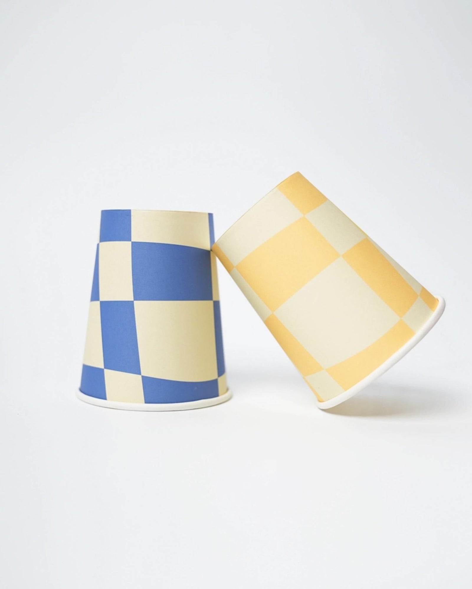 Checkered Party Cups - Stesha Party