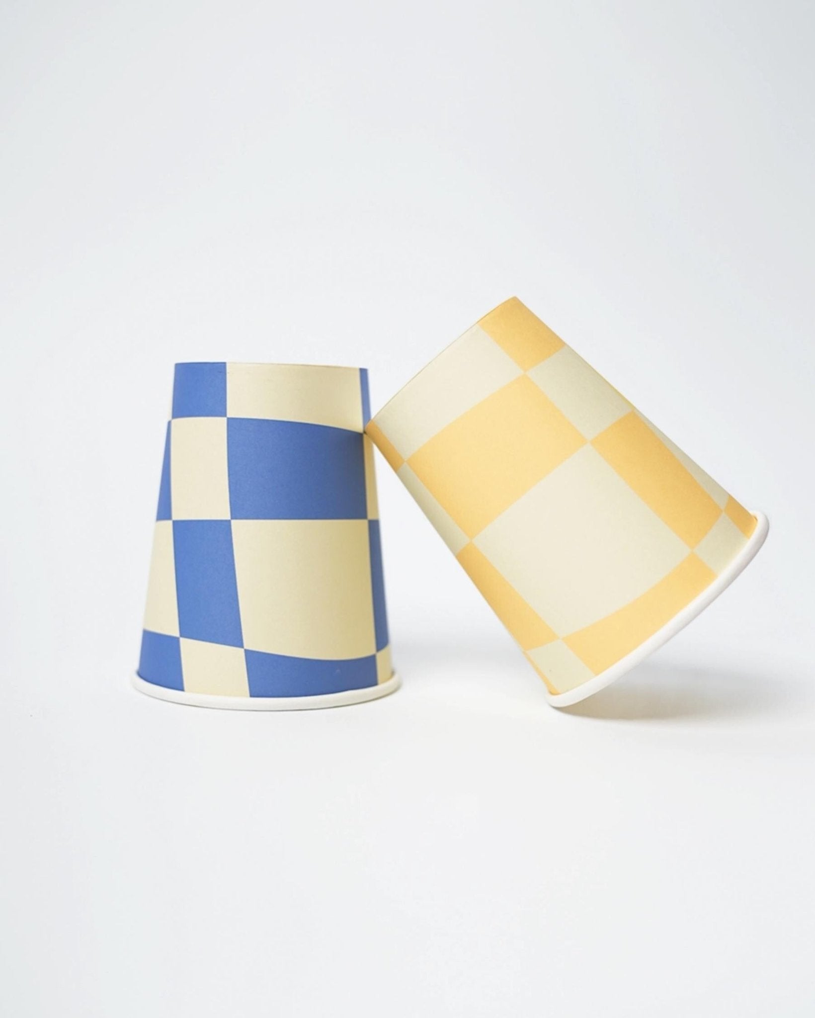Checkered Party Cups - Stesha Party
