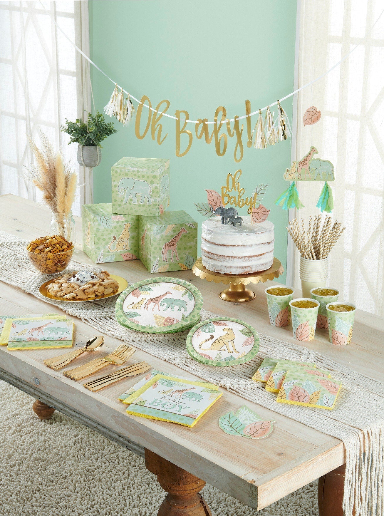 Cheetah Party Plates - Stesha Party