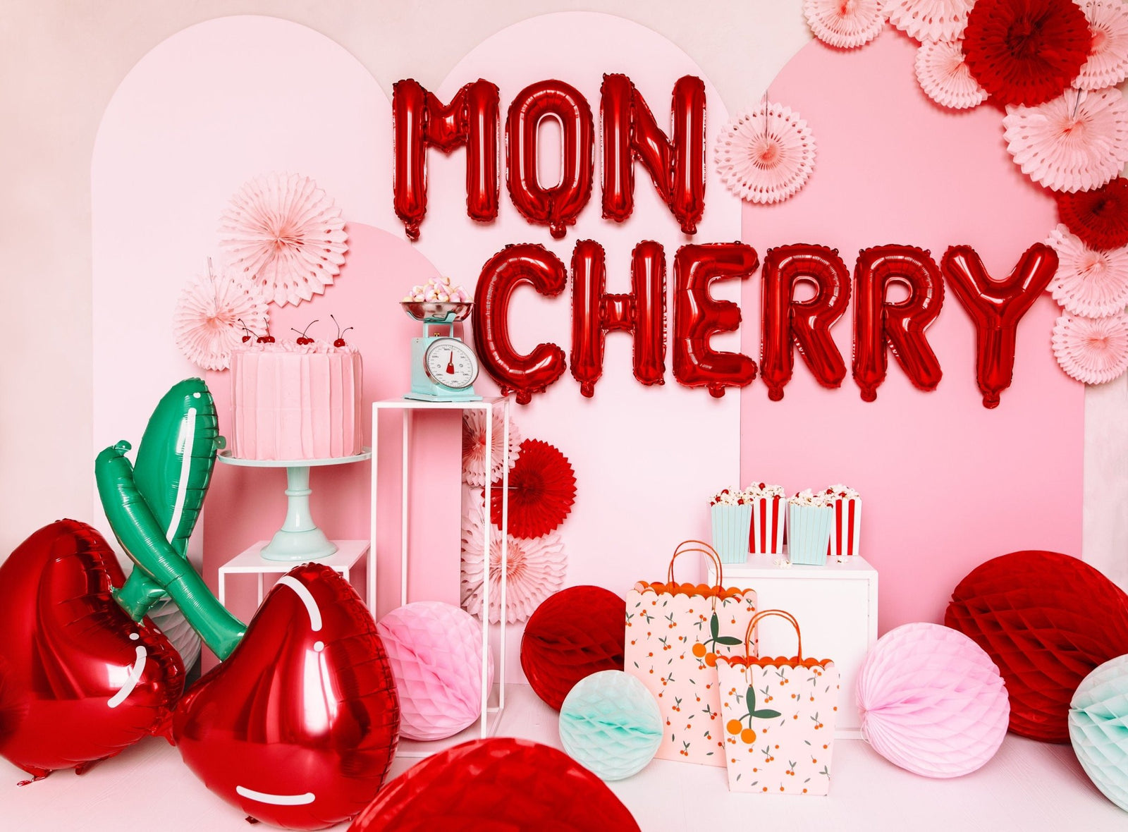 Cherry Gift Bag 1ct - Stesha Party