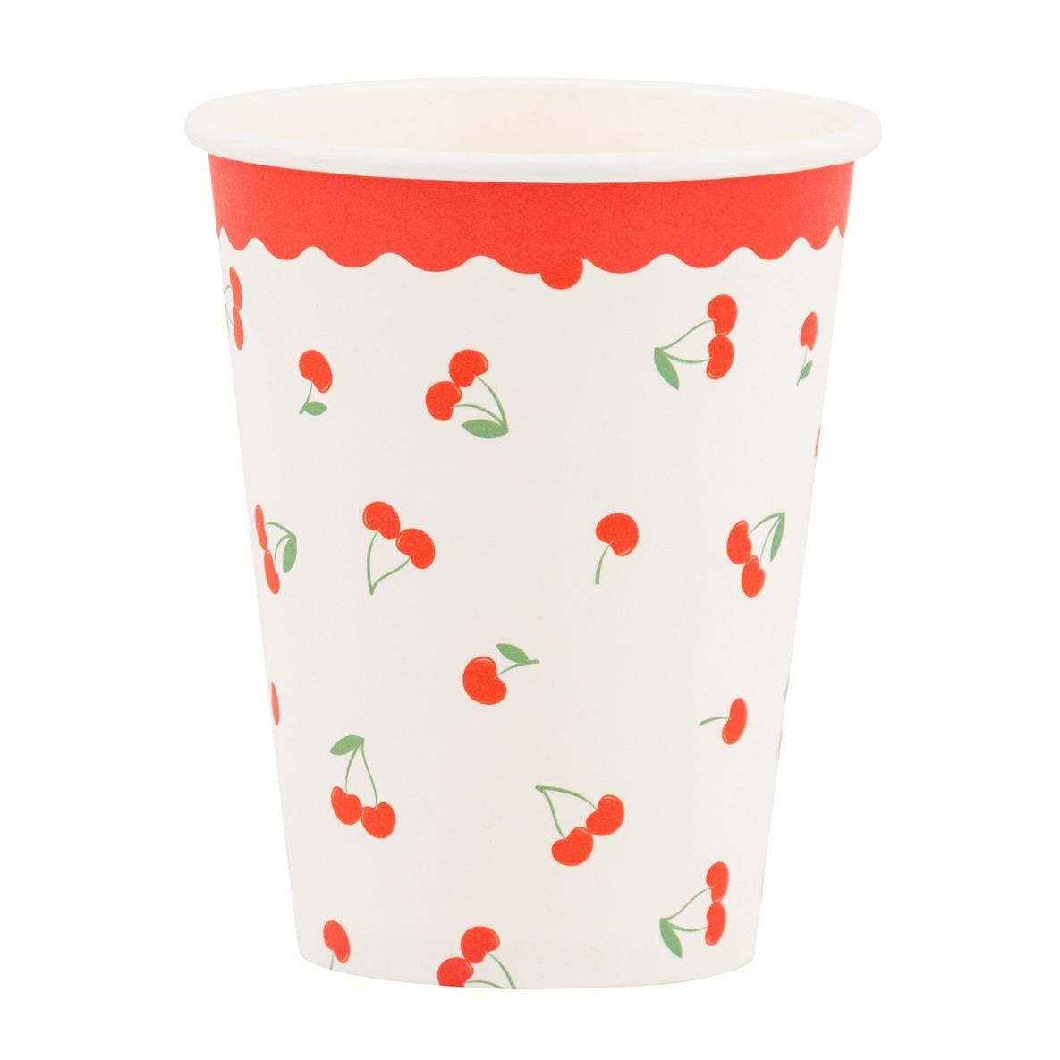 Cherry Party Cups 8ct - Stesha Party