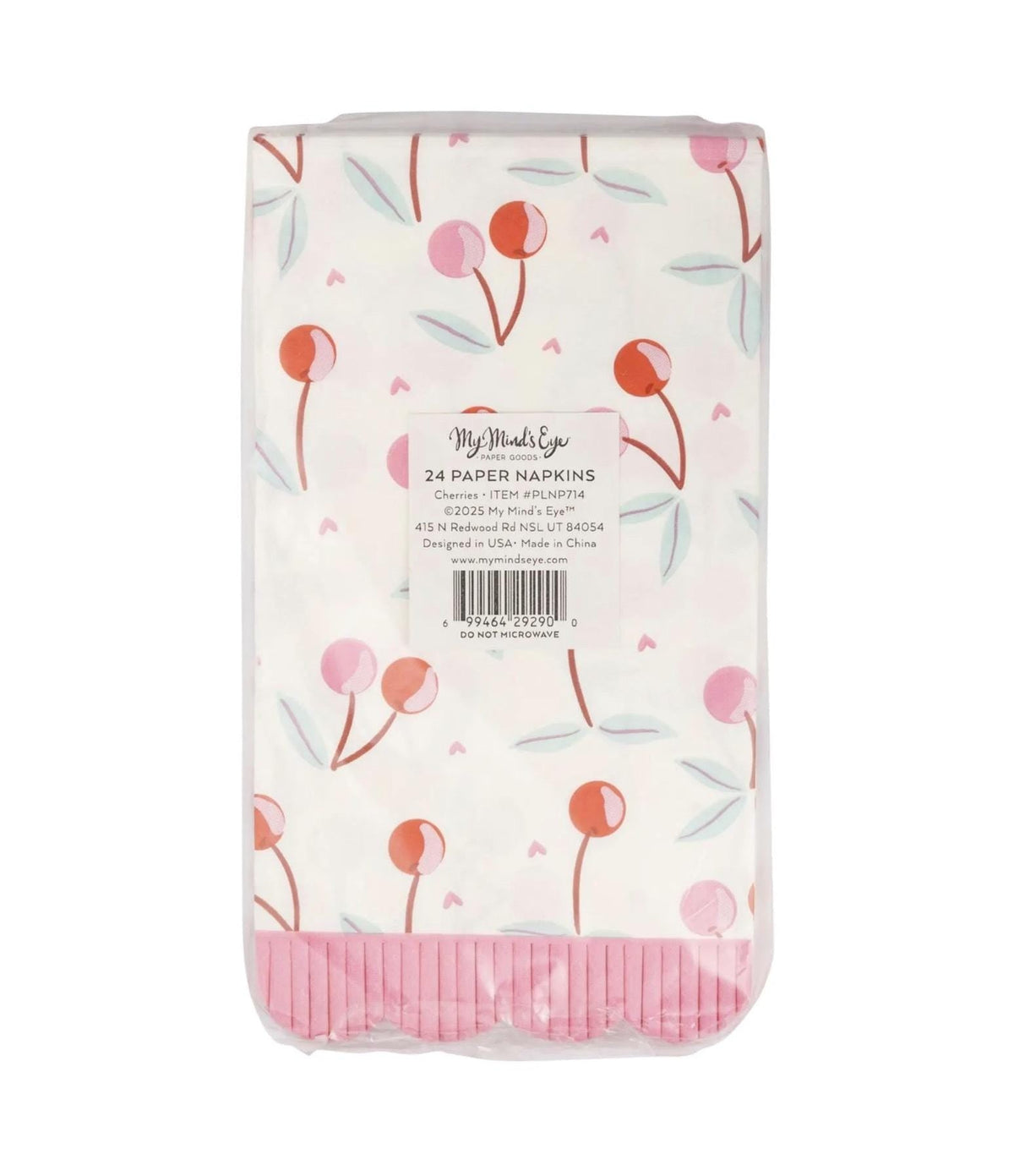 Cherry Party Napkins - Stesha Party